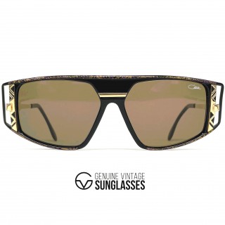 CAZAL Vintage CAZAL 726 Col 321 Gold Amber Glasses W.Germany Sunglasses Large NOS 
