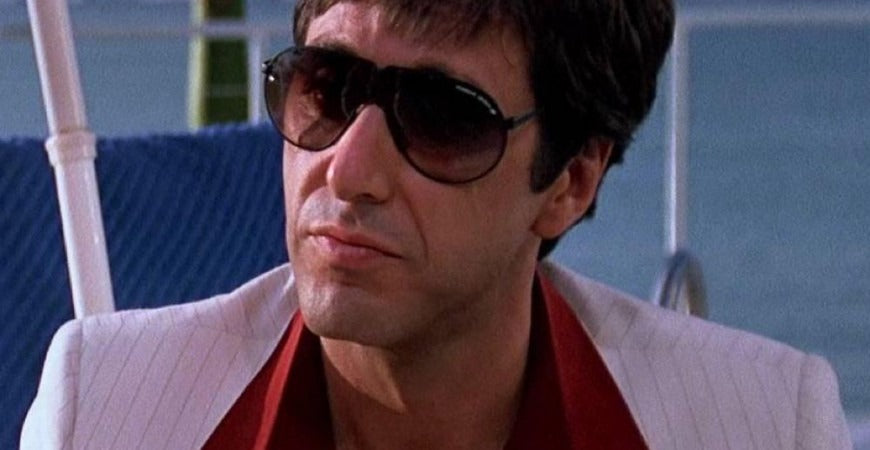 What glasses does Tony Montana wear?