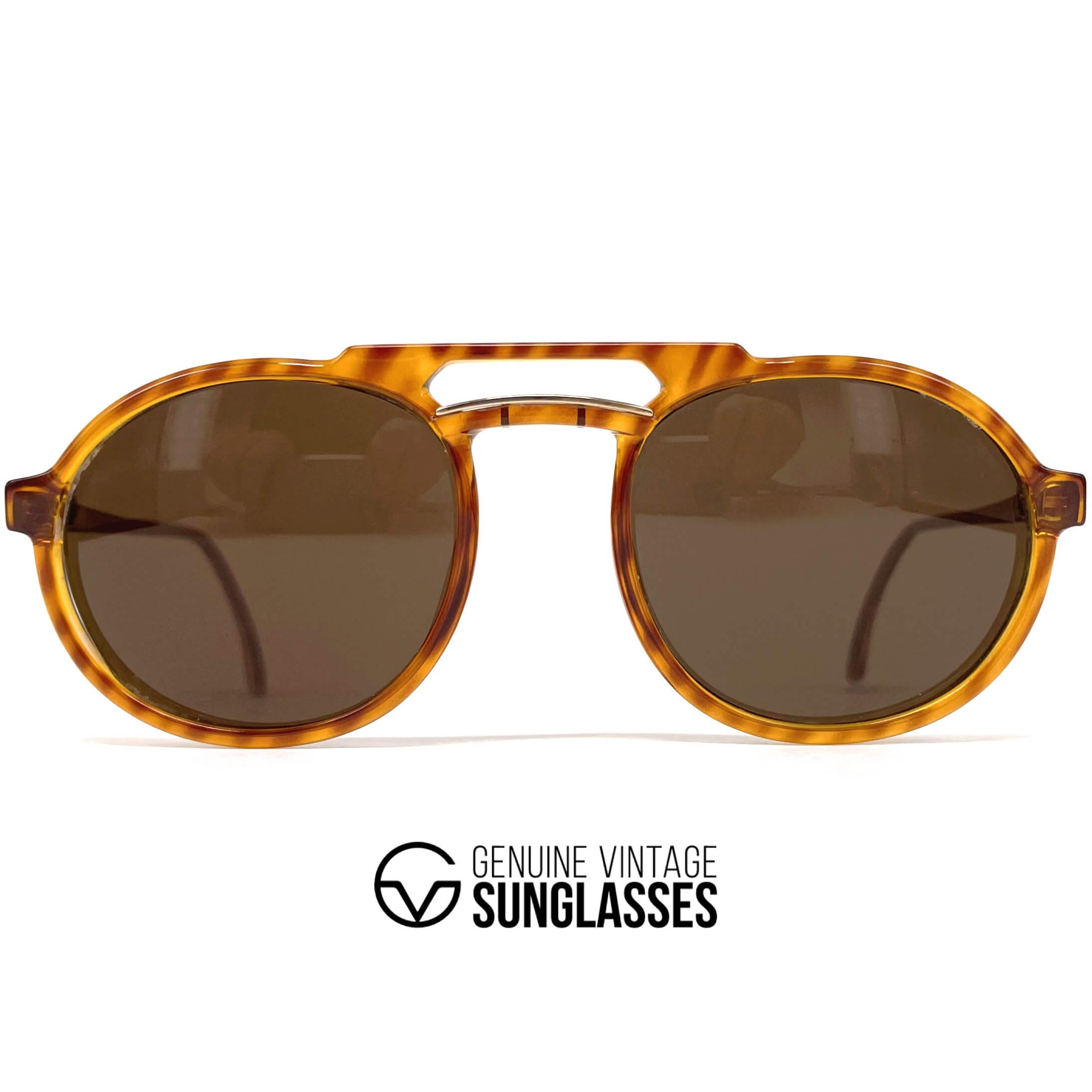 Vintage DUNHILL 6114 rare tortoise shell sunglasses