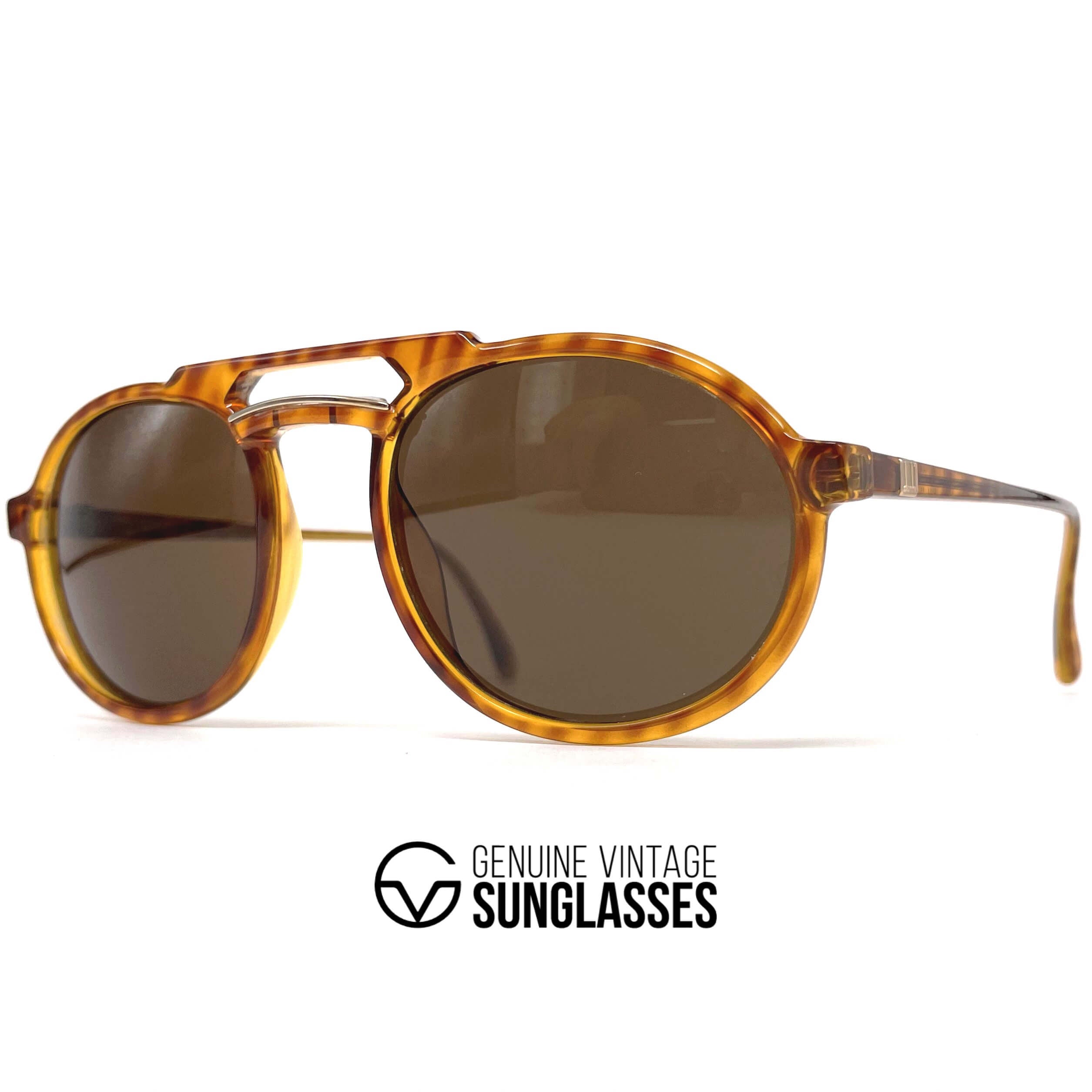 Vintage DUNHILL 6114 rare tortoise shell sunglasses