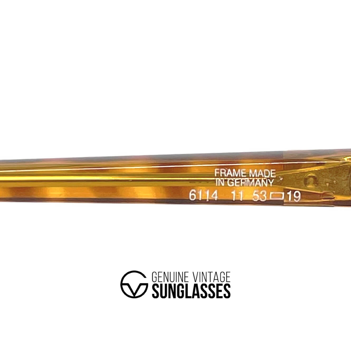 Vintage DUNHILL 6114 rare tortoise shell sunglasses