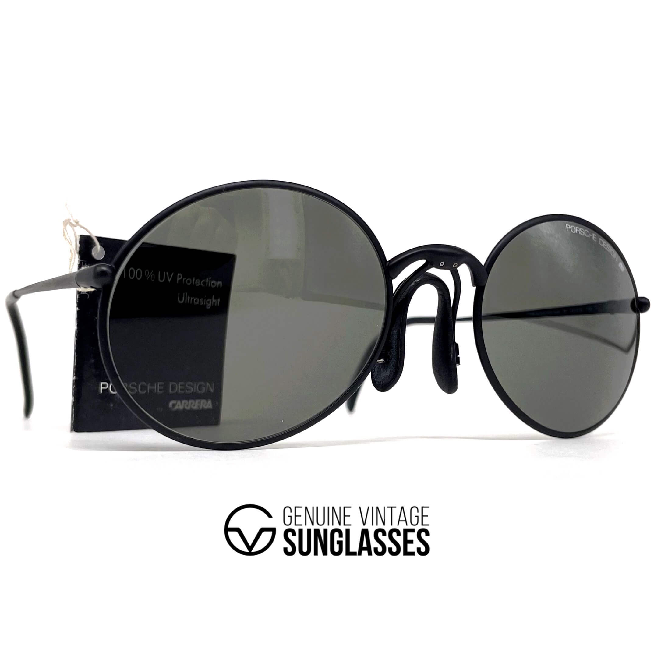 Vintage PORSCHE DESIGN by CARRERA 5658 black sunglasses