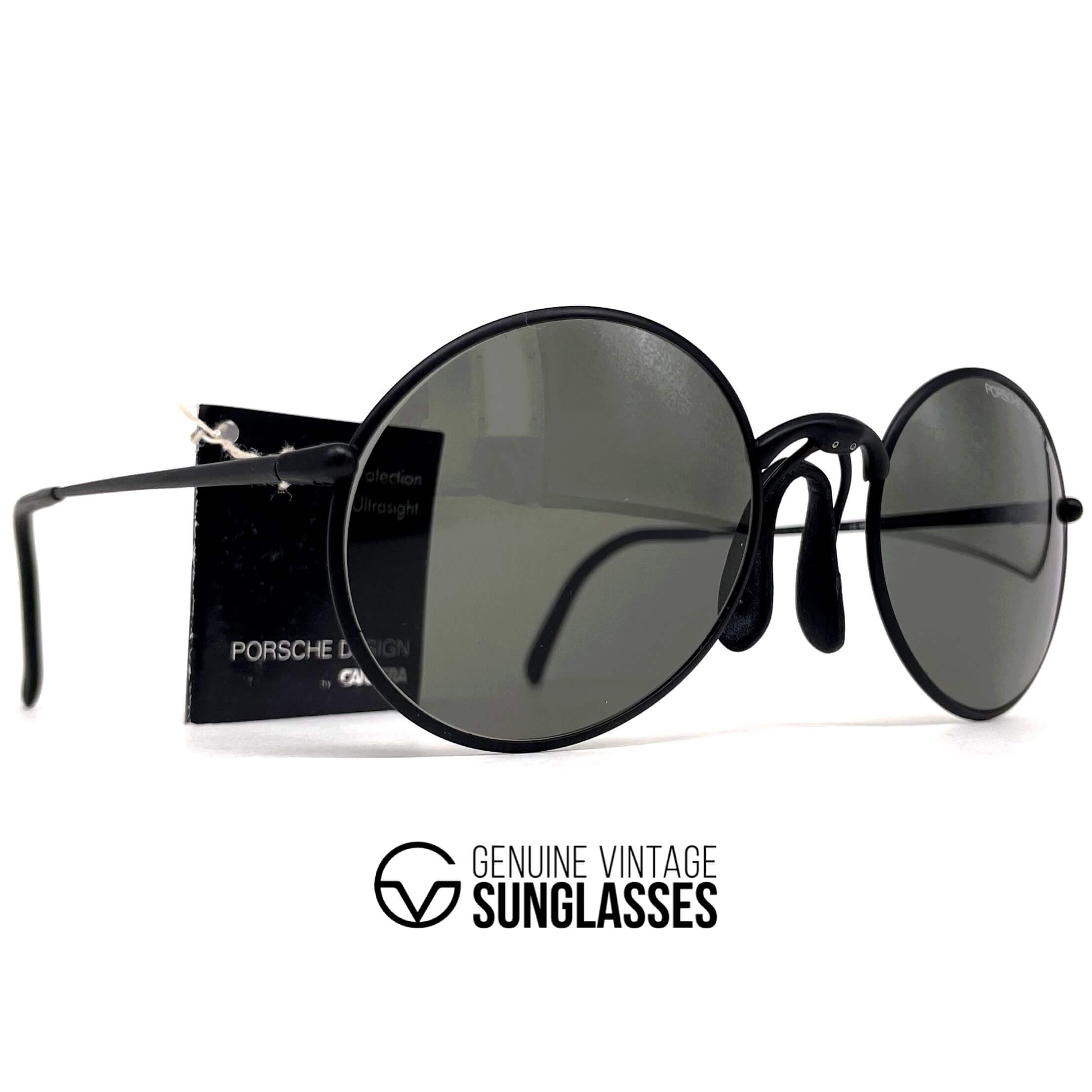 Vintage PORSCHE DESIGN by CARRERA 5658 black sunglasses