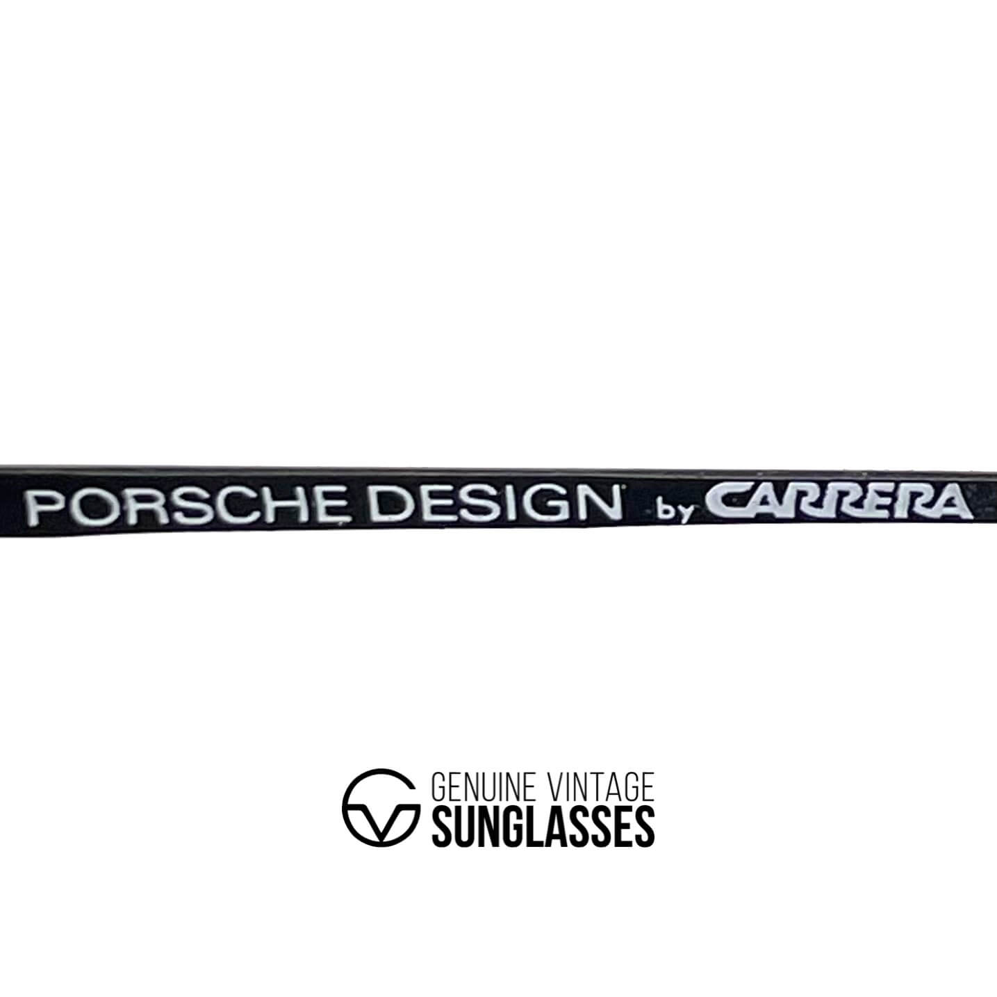 Vintage PORSCHE DESIGN by CARRERA 5658 black sunglasses