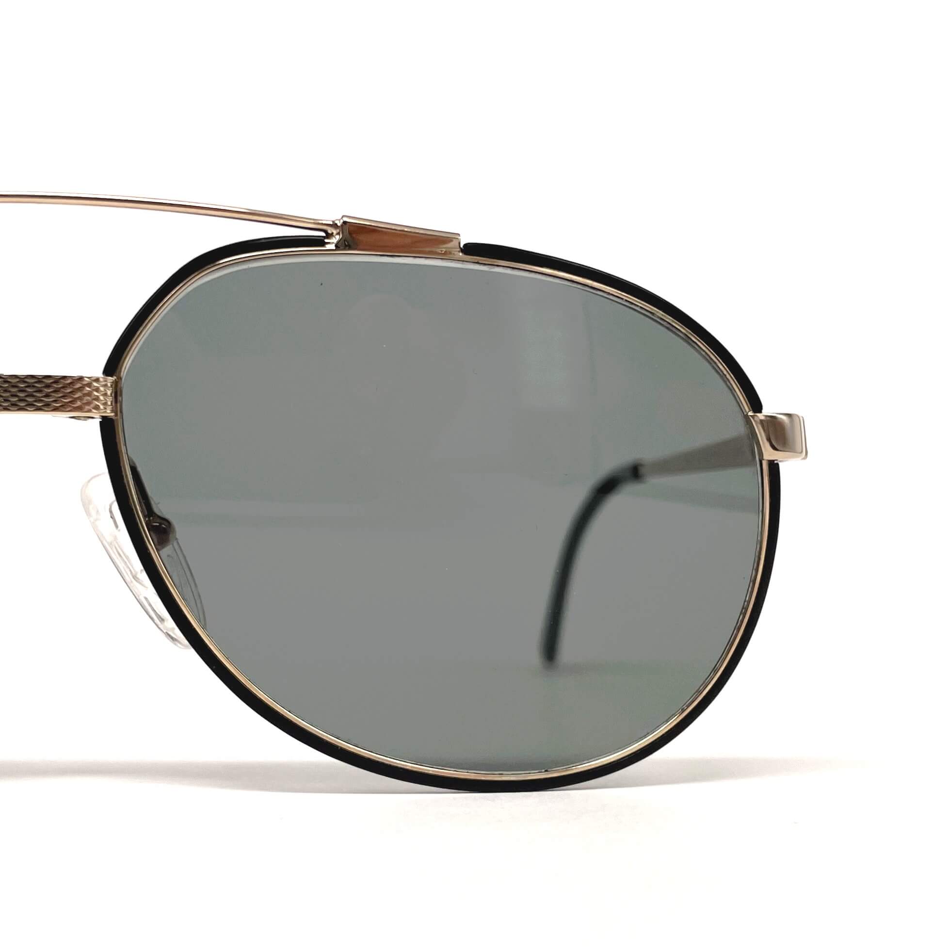 Vintage DUNHILL 6174 gold plated rhodanized aviator sunglasses