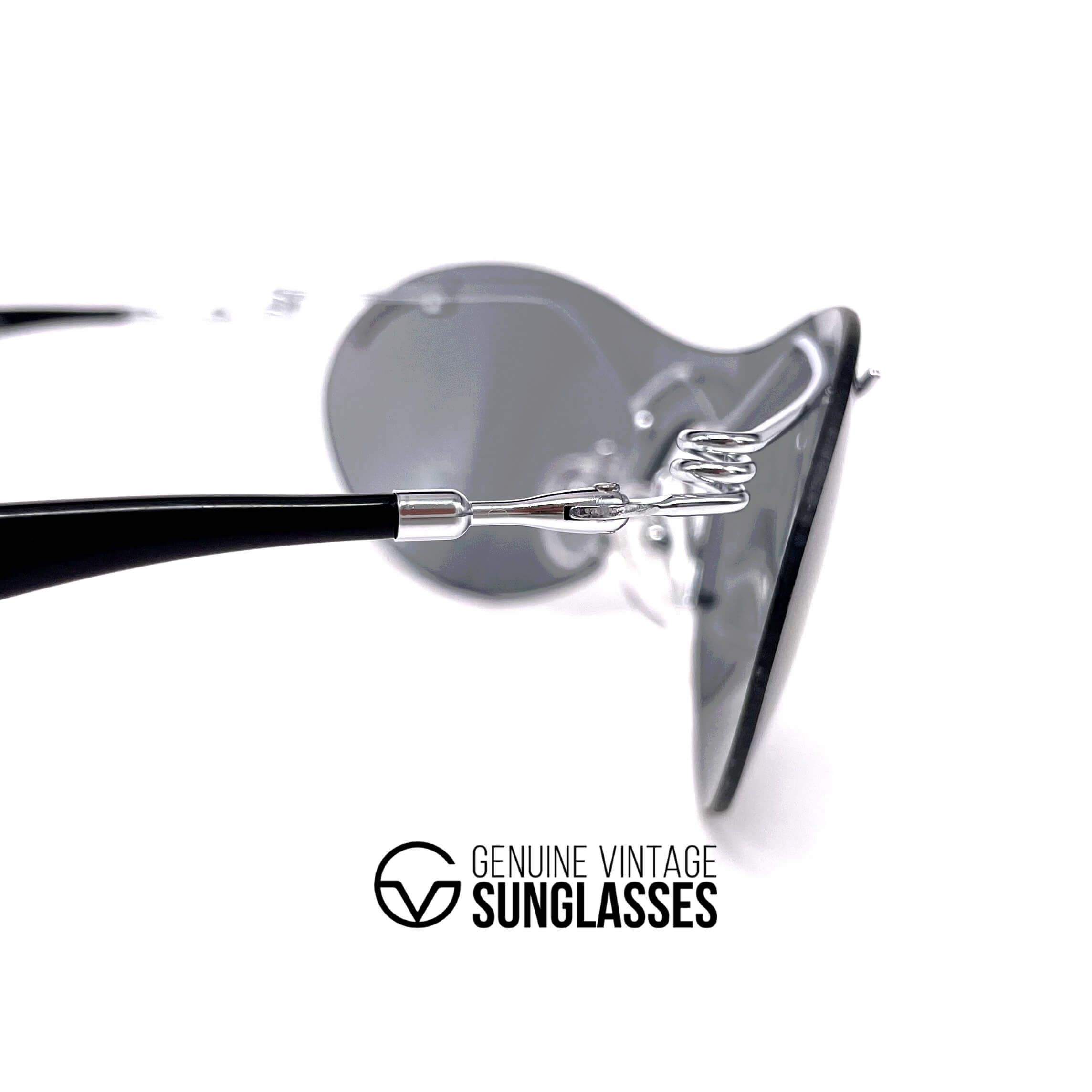 Vintage CARRERA 4845 rare 1970s rimless sports sunglasses