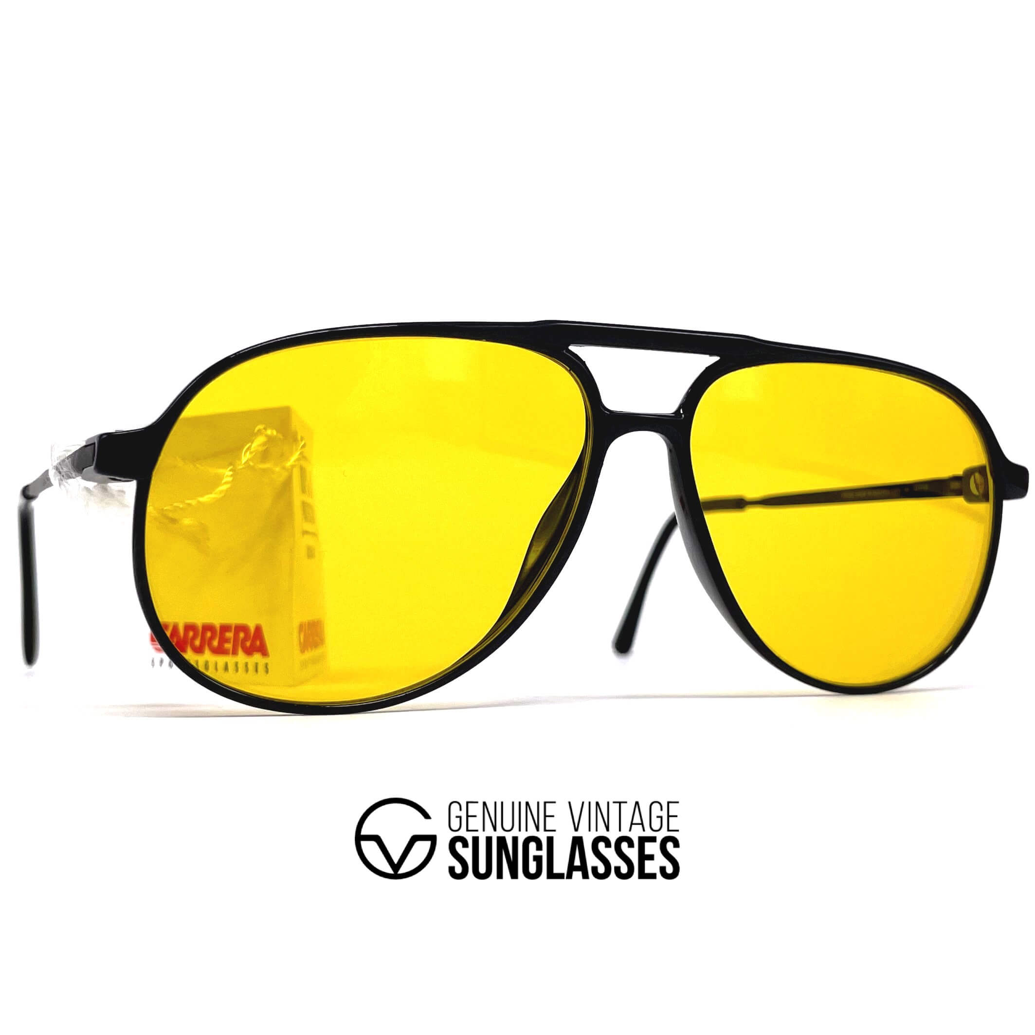 Vintage CARRERA 5355 carbon fibre kalichrome sunglasses