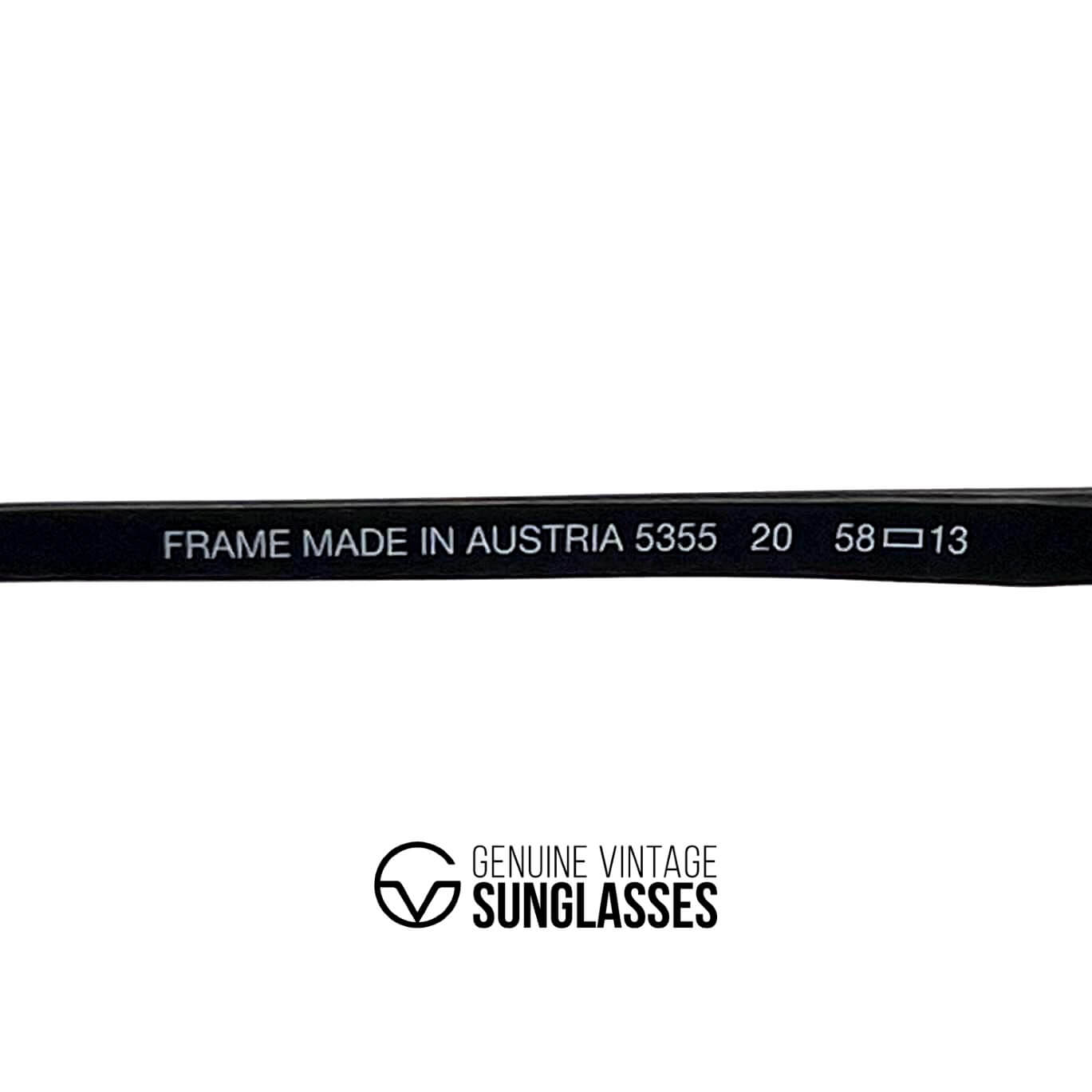 Vintage CARRERA 5355 carbon fibre kalichrome sunglasses