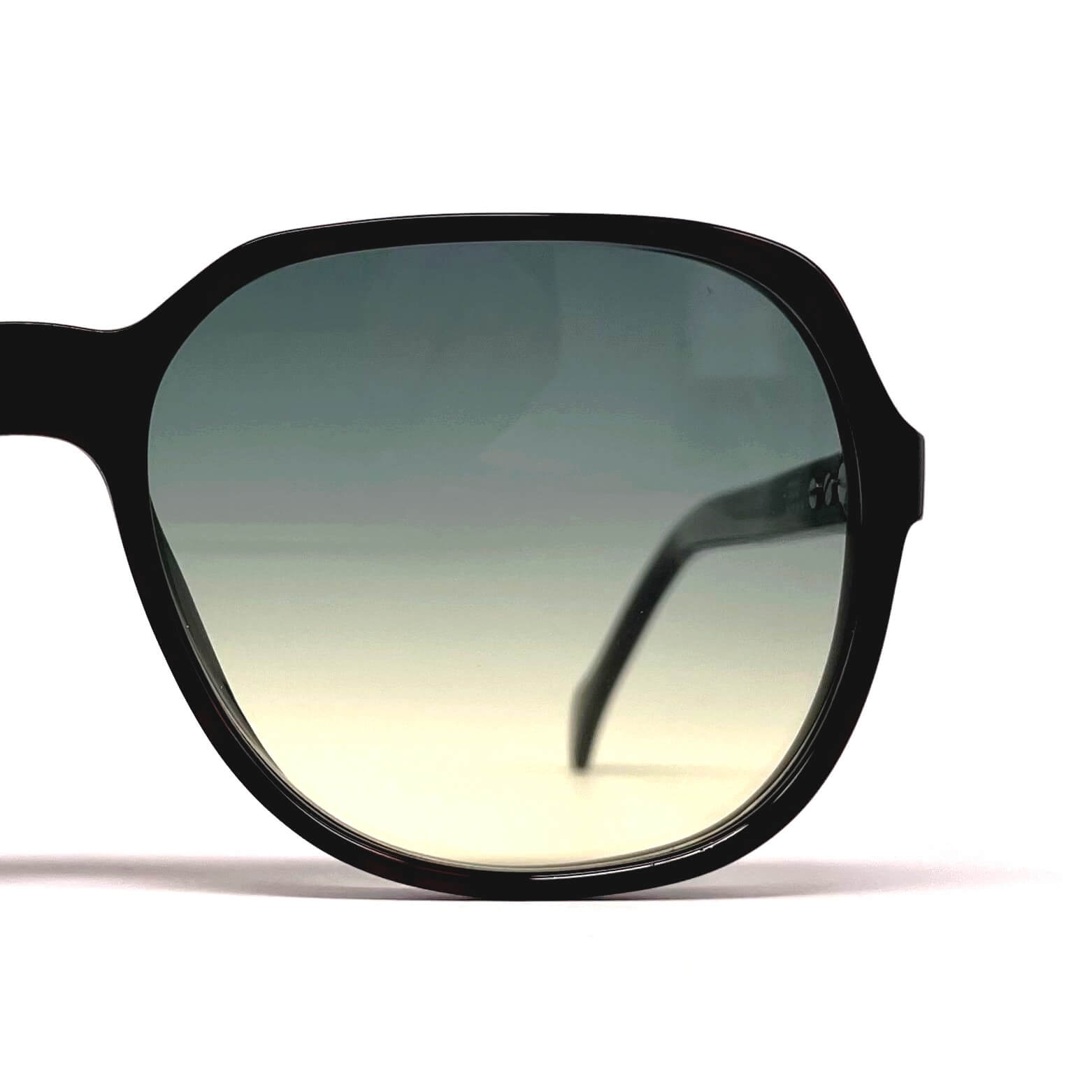 Vintage DUNHILL 6032 rare black sunglasses