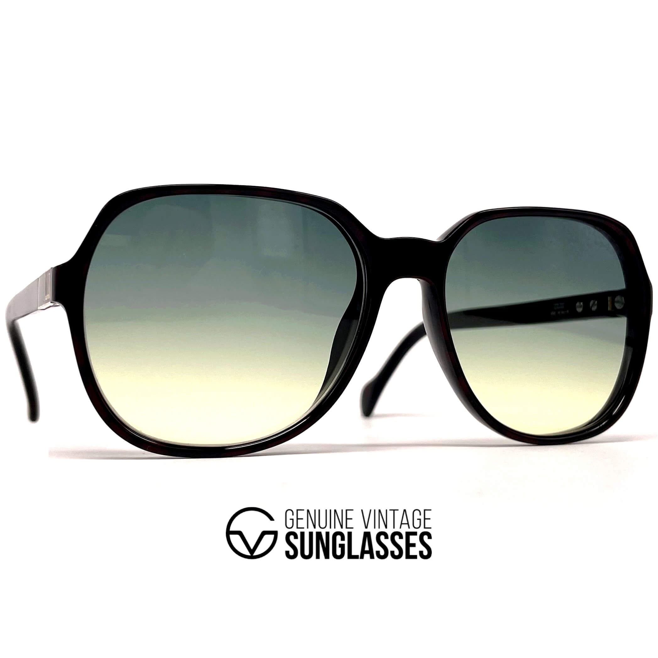 Vintage DUNHILL 6032 rare black sunglasses