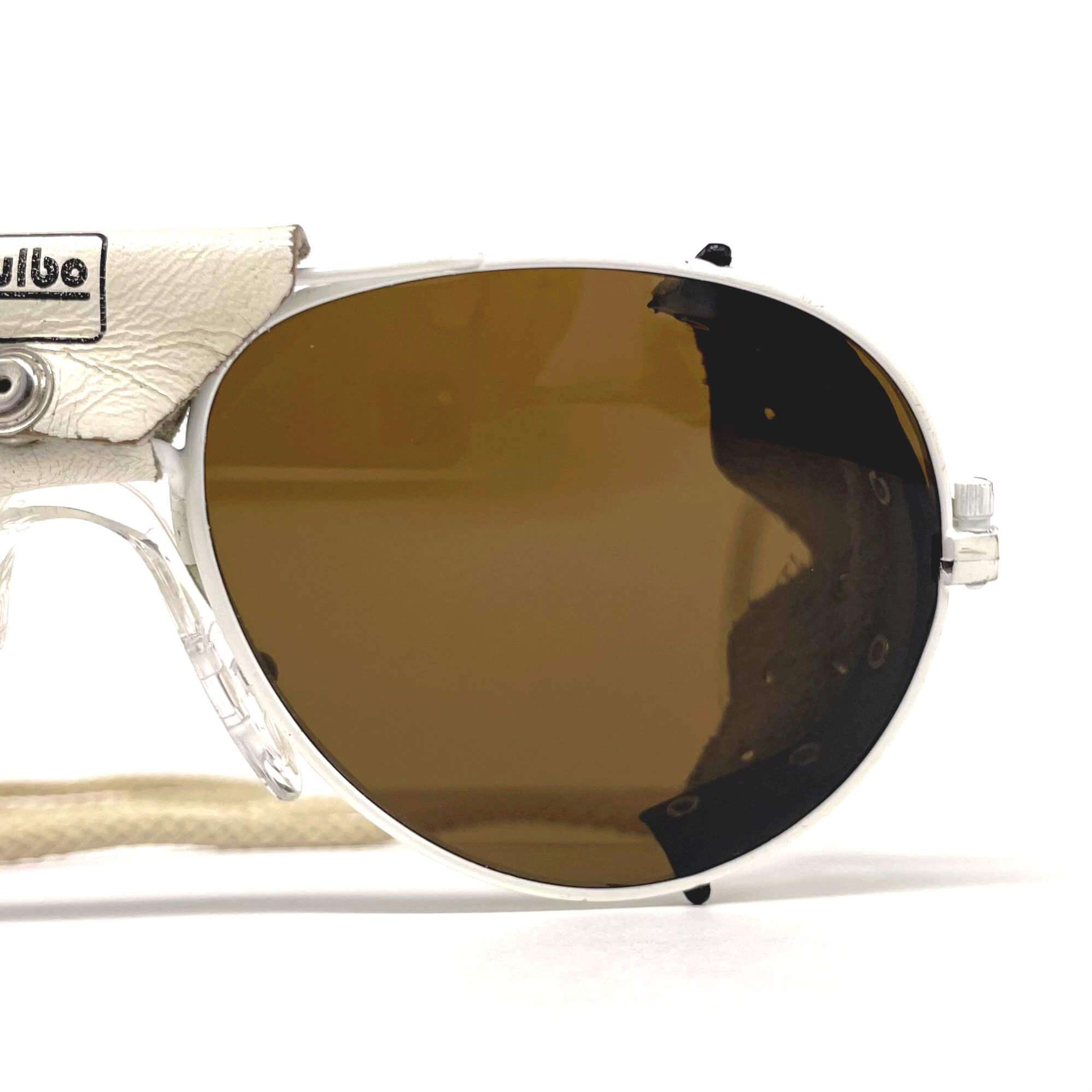 Vintage JULBO Cham leather glacier mineral sports sunglasses