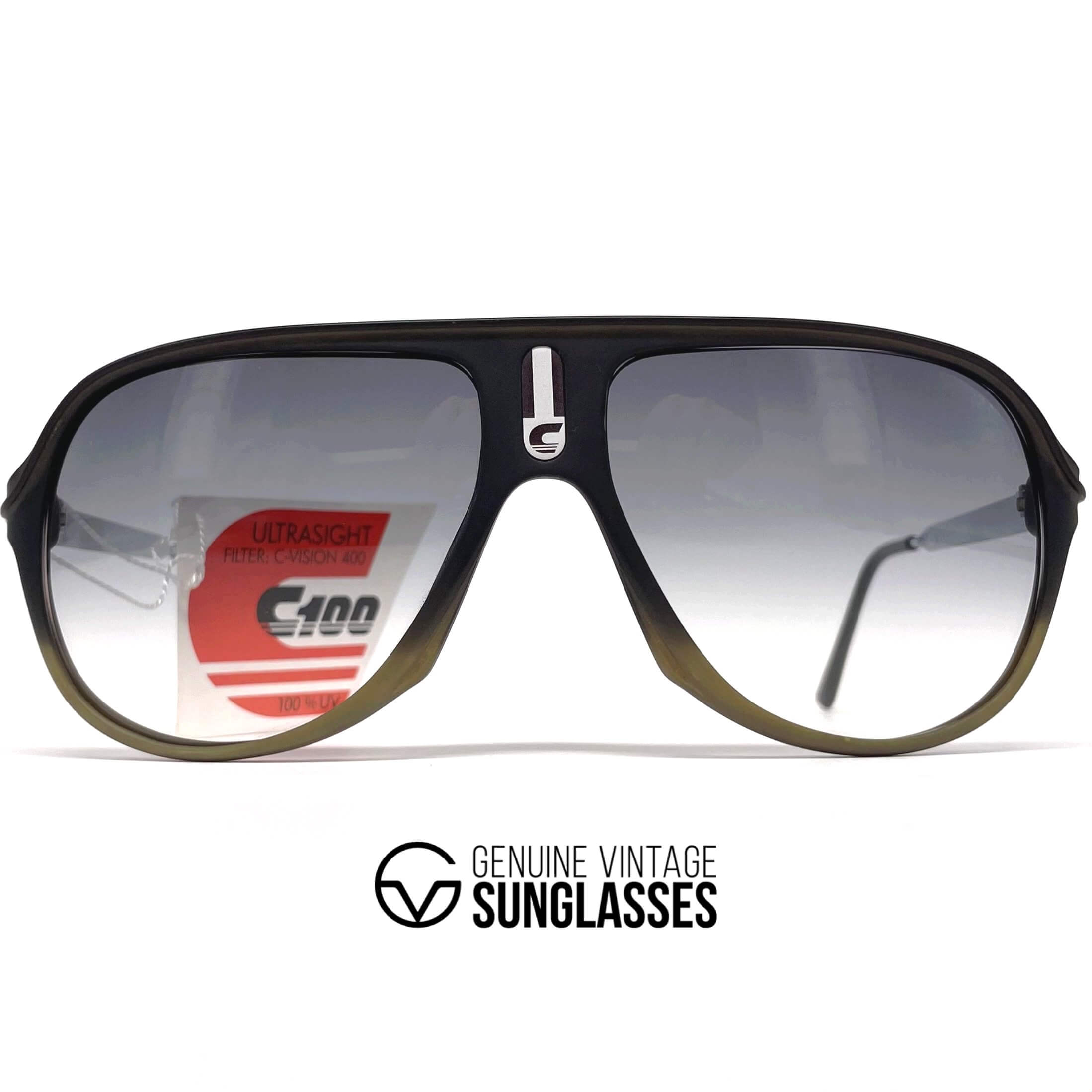 Vintage CARRERA 5547 rare XL aviator sunglasses