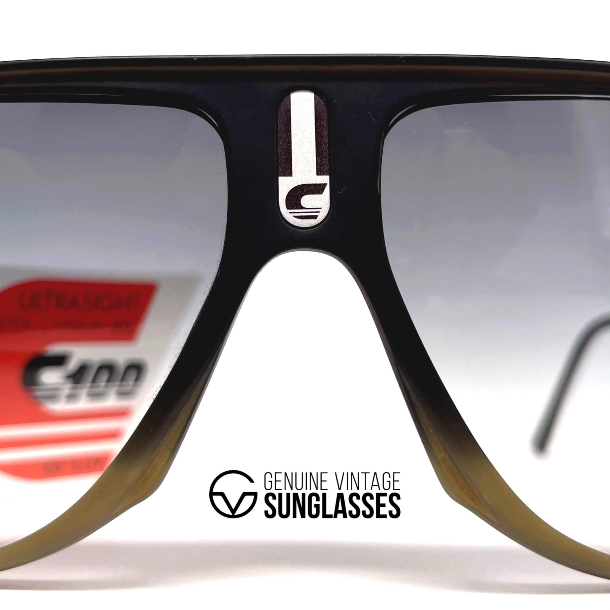 Vintage CARRERA 5547 rare XL aviator sunglasses