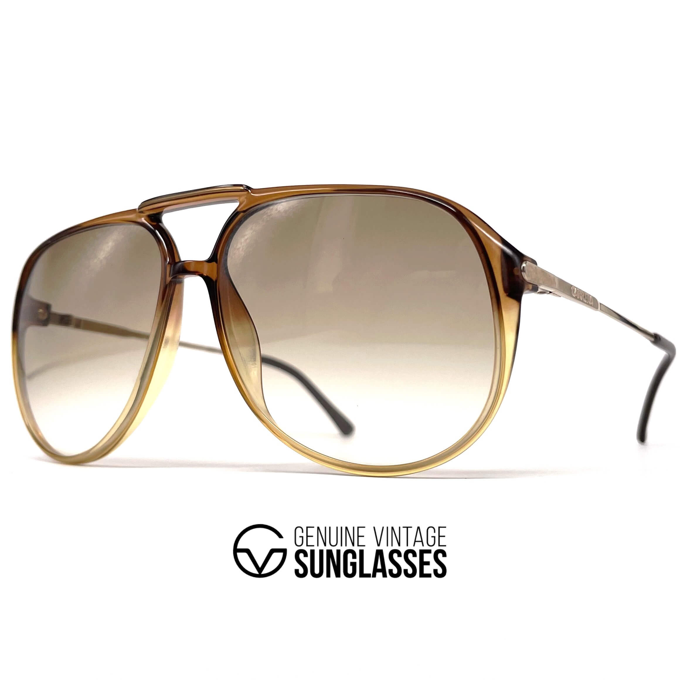 Vintage CARRERA 5321 duo crystal designer sunglasses