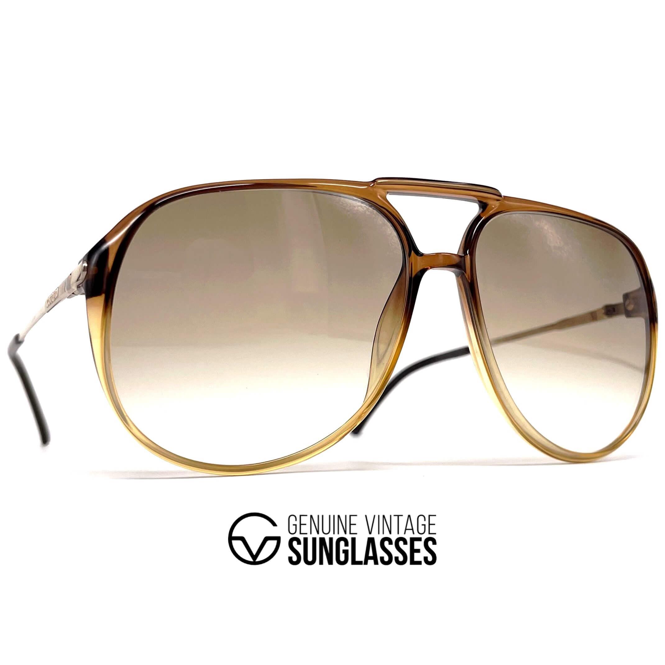 Vintage CARRERA 5321 duo crystal designer sunglasses