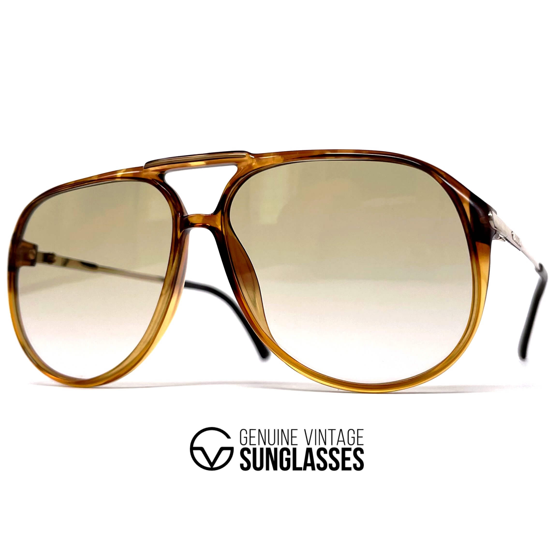 Vintage CARRERA 5321 tortoise shell designer sunglasses
