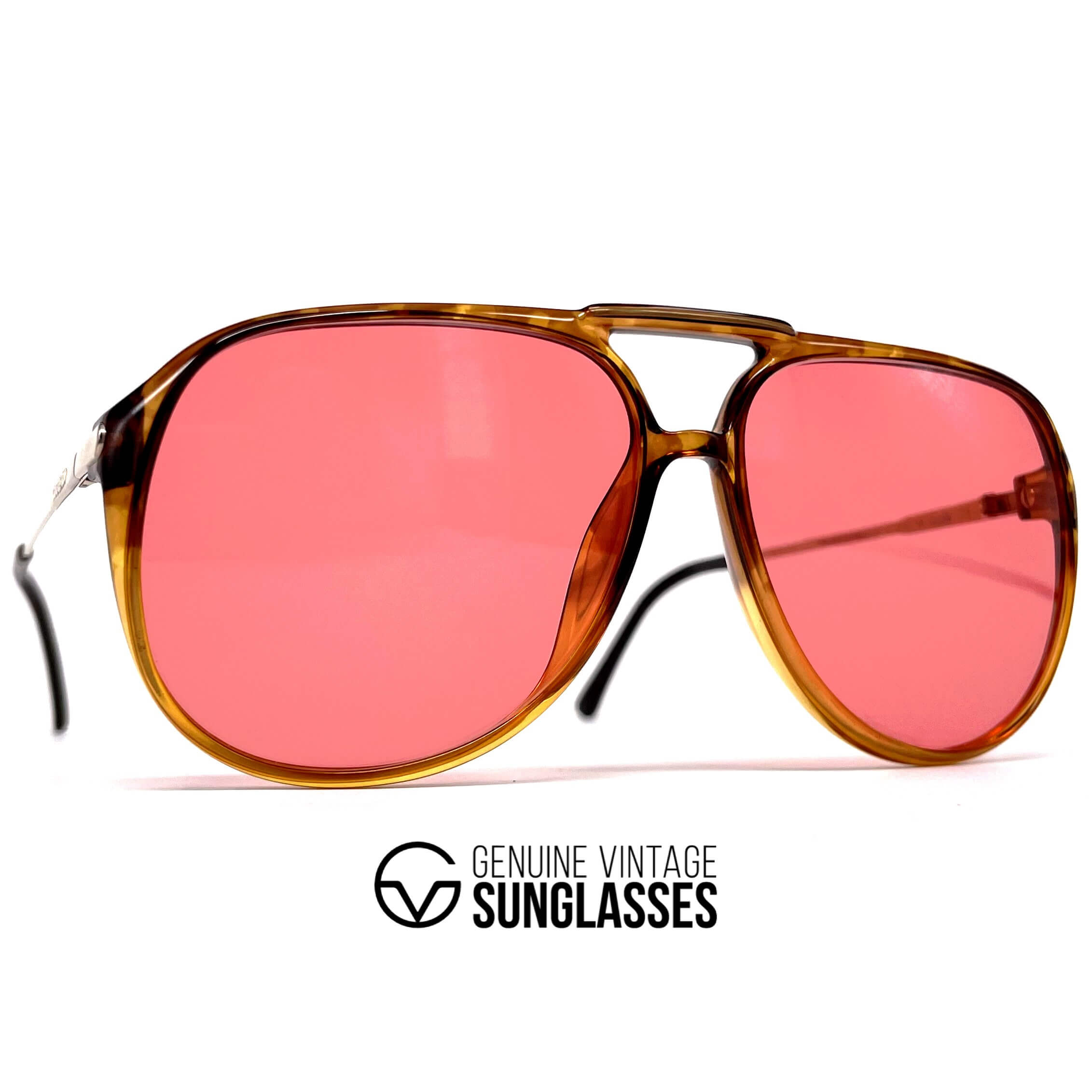 Vintage CARRERA 5321 tortoise shell designer sunglasses