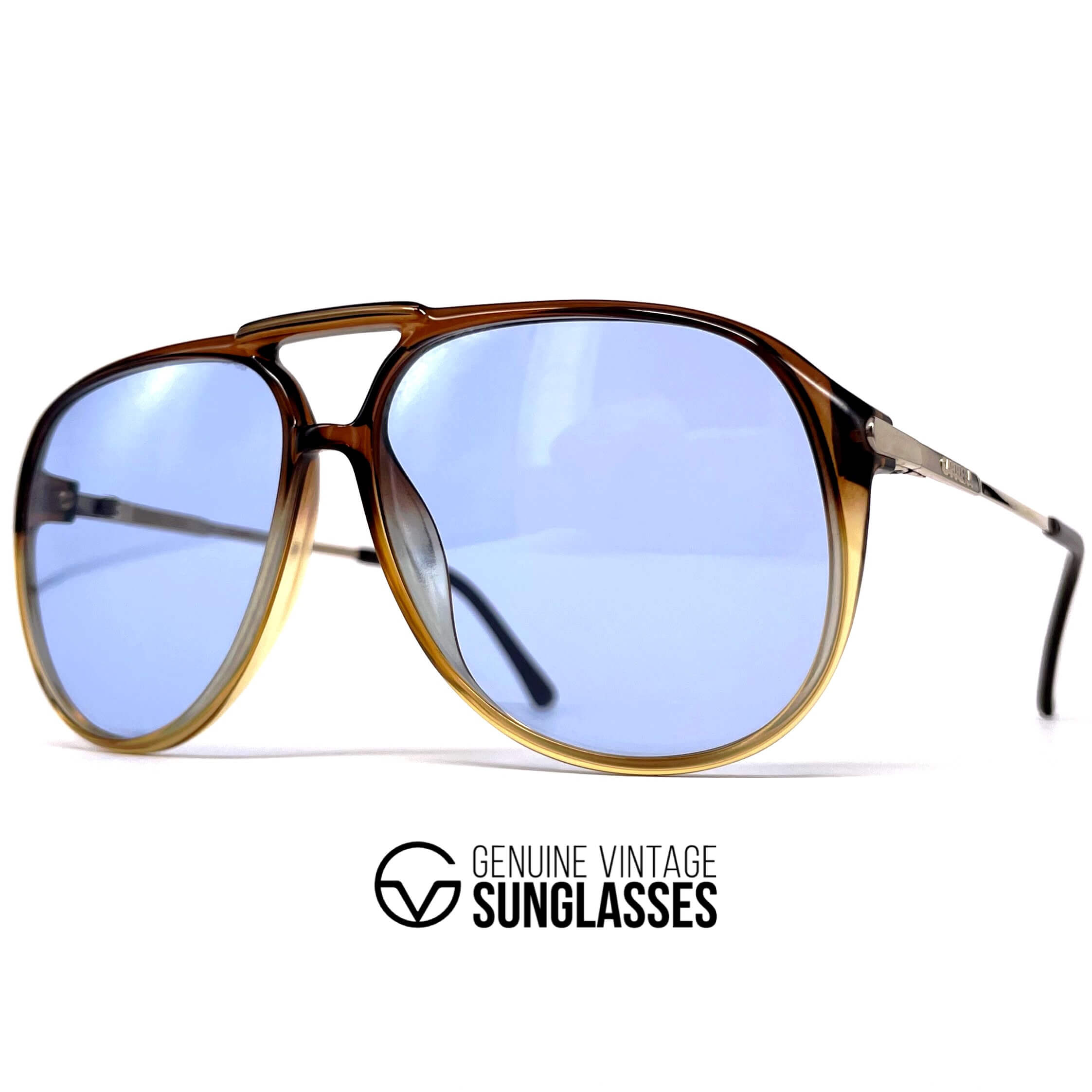 Vintage CARRERA 5321 duo crystal designer sunglasses