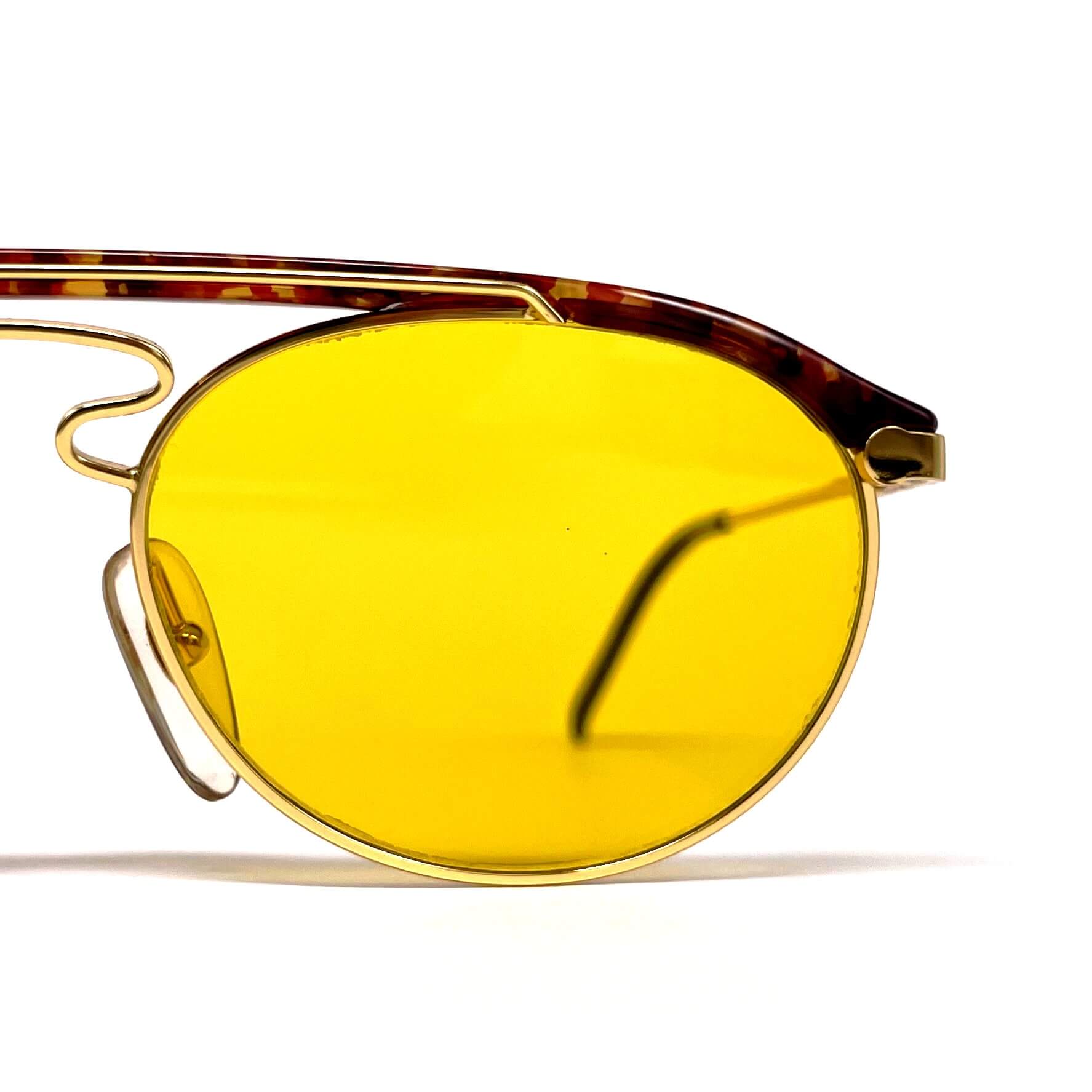 Vintage CARRERA 5119 by BOSS yellow kalichrome designer sunglasses
