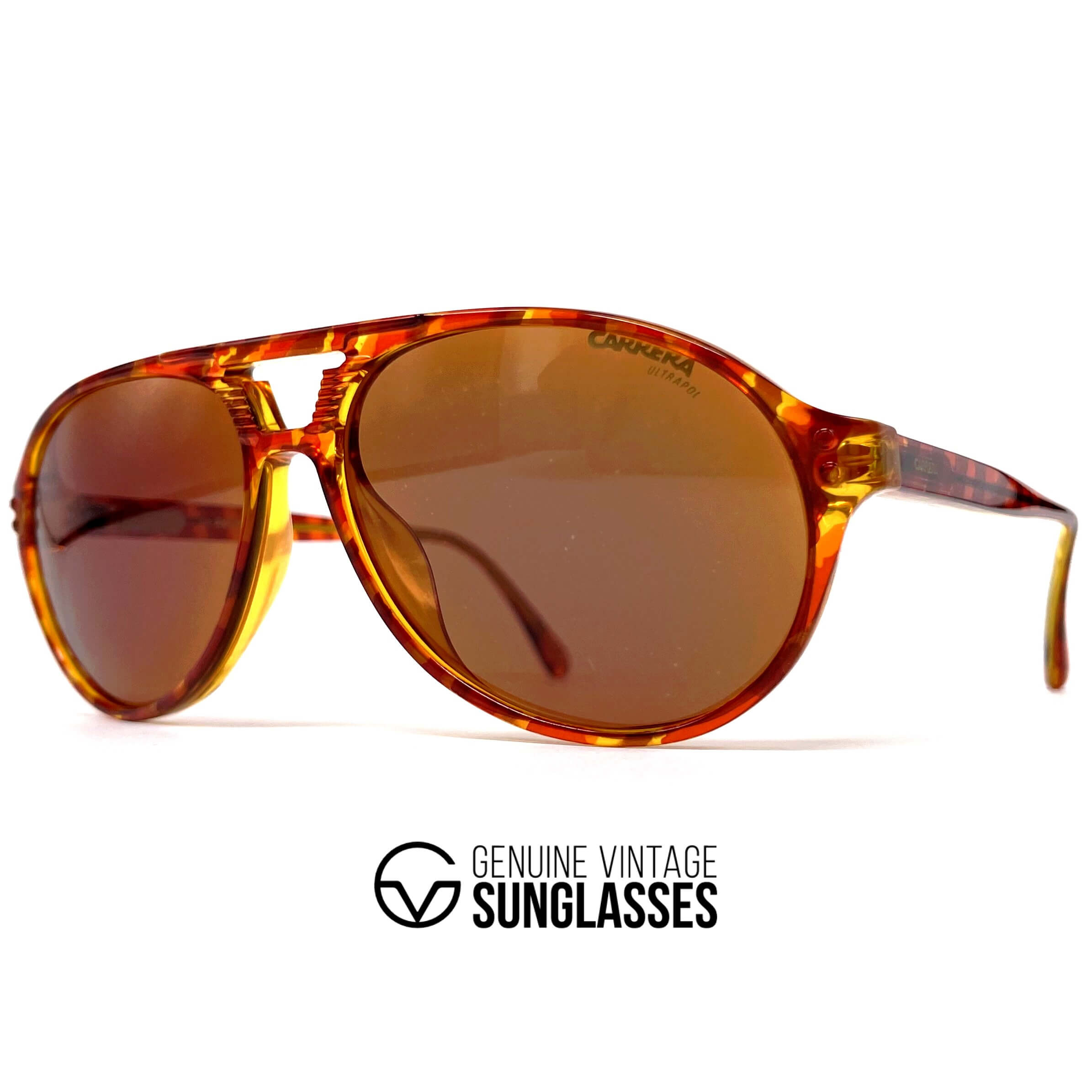 Vintage CARRERA 5747 "Ultrapol" tortoise designer sunglasses