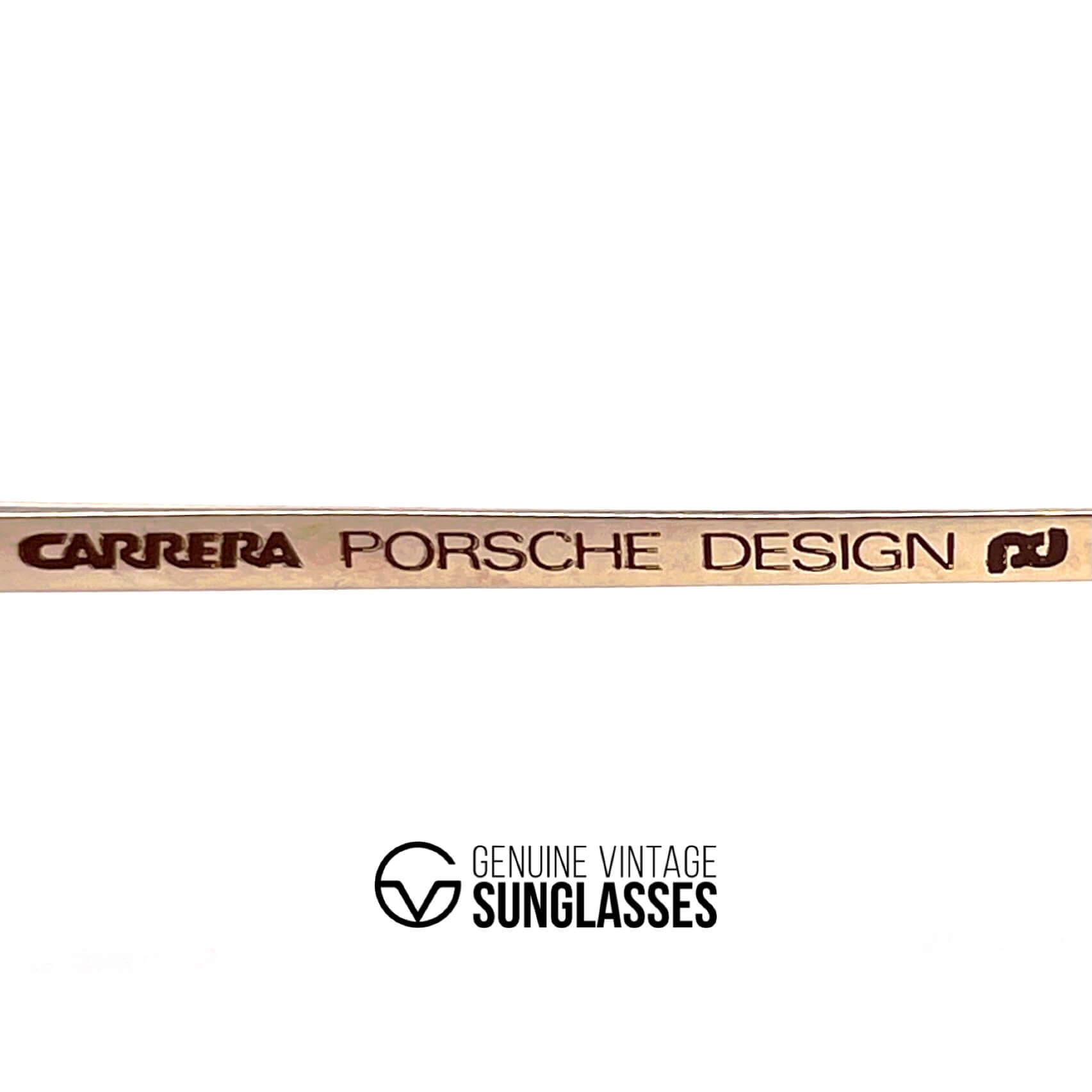 Vintage PORSCHE DESIGN by CARRERA 5623 gold blue celebrity sunglasses