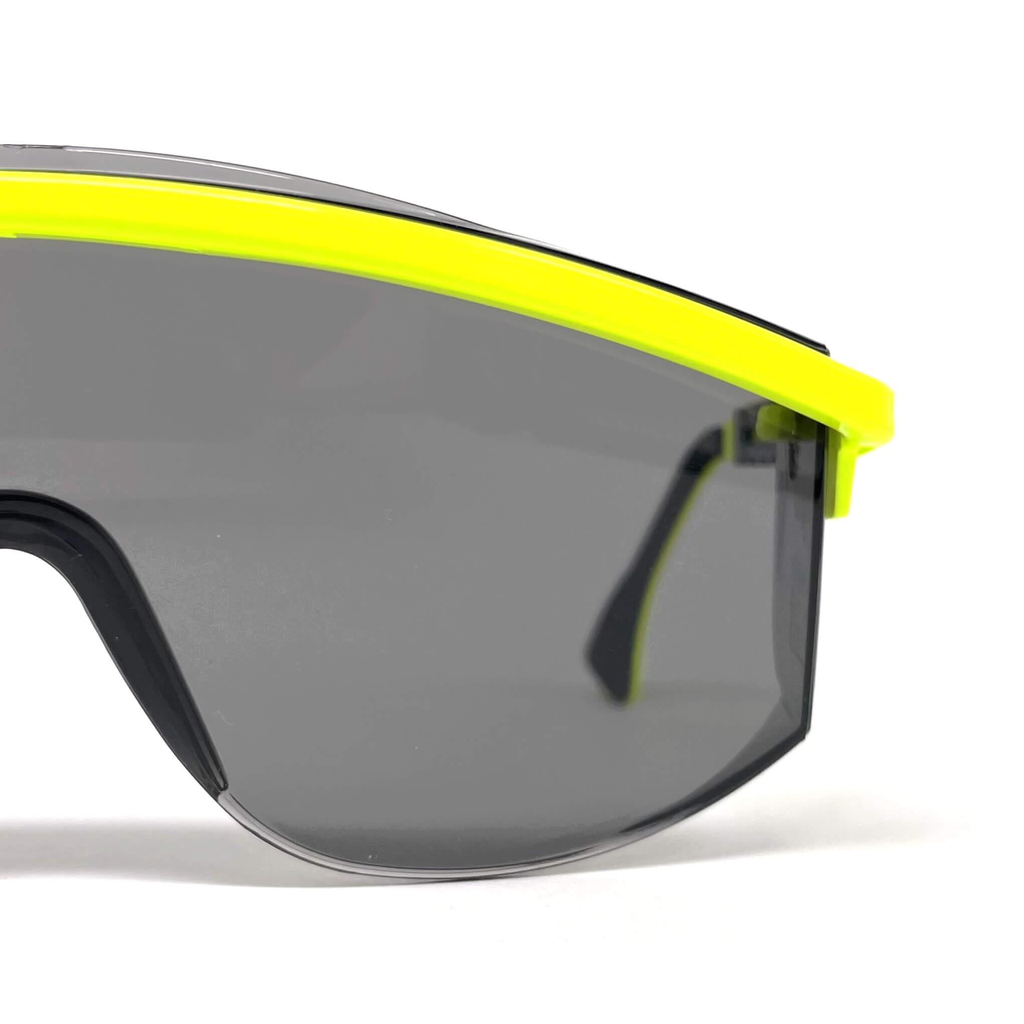 Vintage UVEX Z87 "Astrospec" yellow sports shield sunglasses
