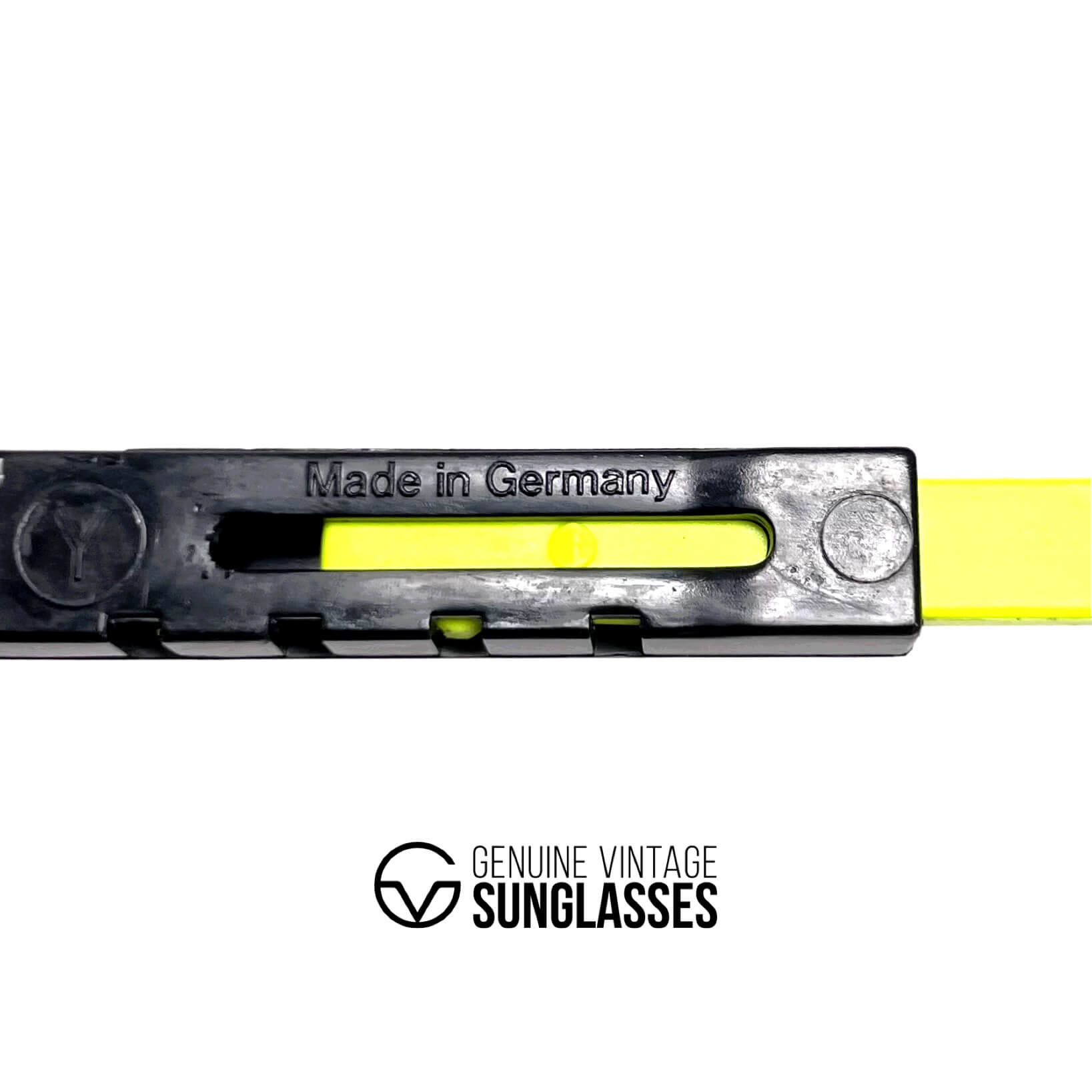 Vintage UVEX Z87 "Astrospec" yellow sports shield sunglasses