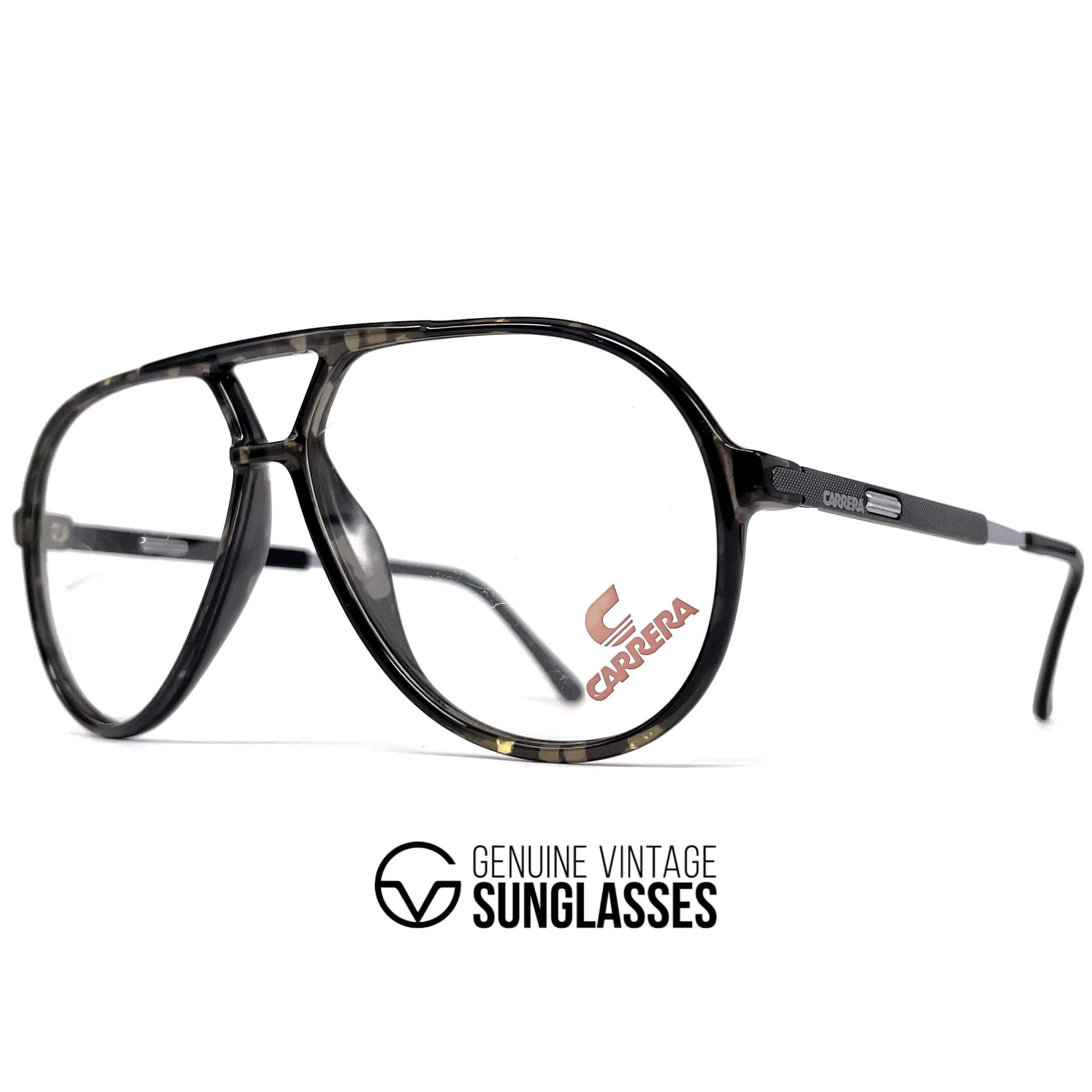 Vintage CARRERA 5335 VARIO crystal aviator glasses frames