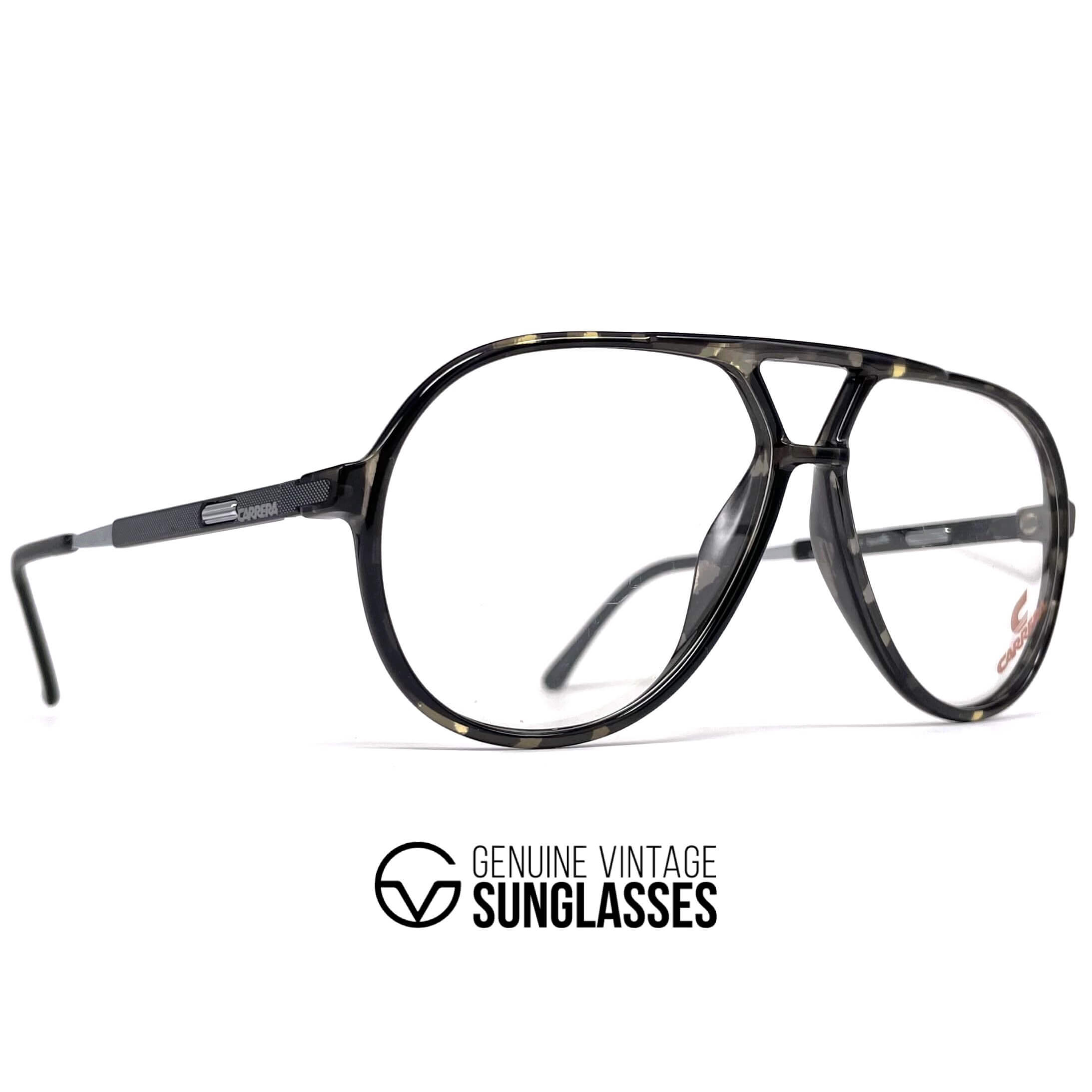Vintage CARRERA 5335 VARIO crystal aviator glasses frames