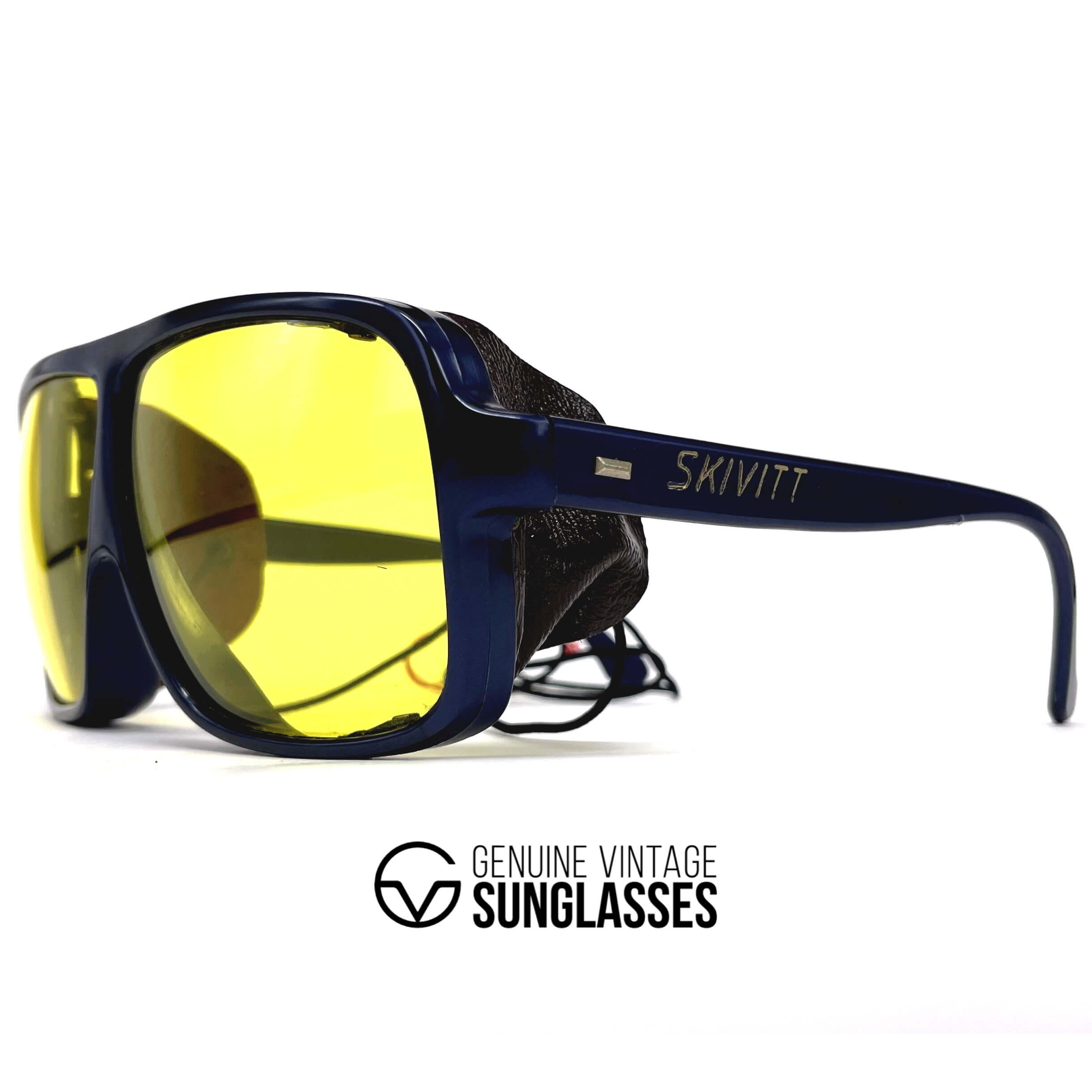 Vintage VUARNET POUILLOUX 600 Skivitt kalichrome glacier sports sunglasses