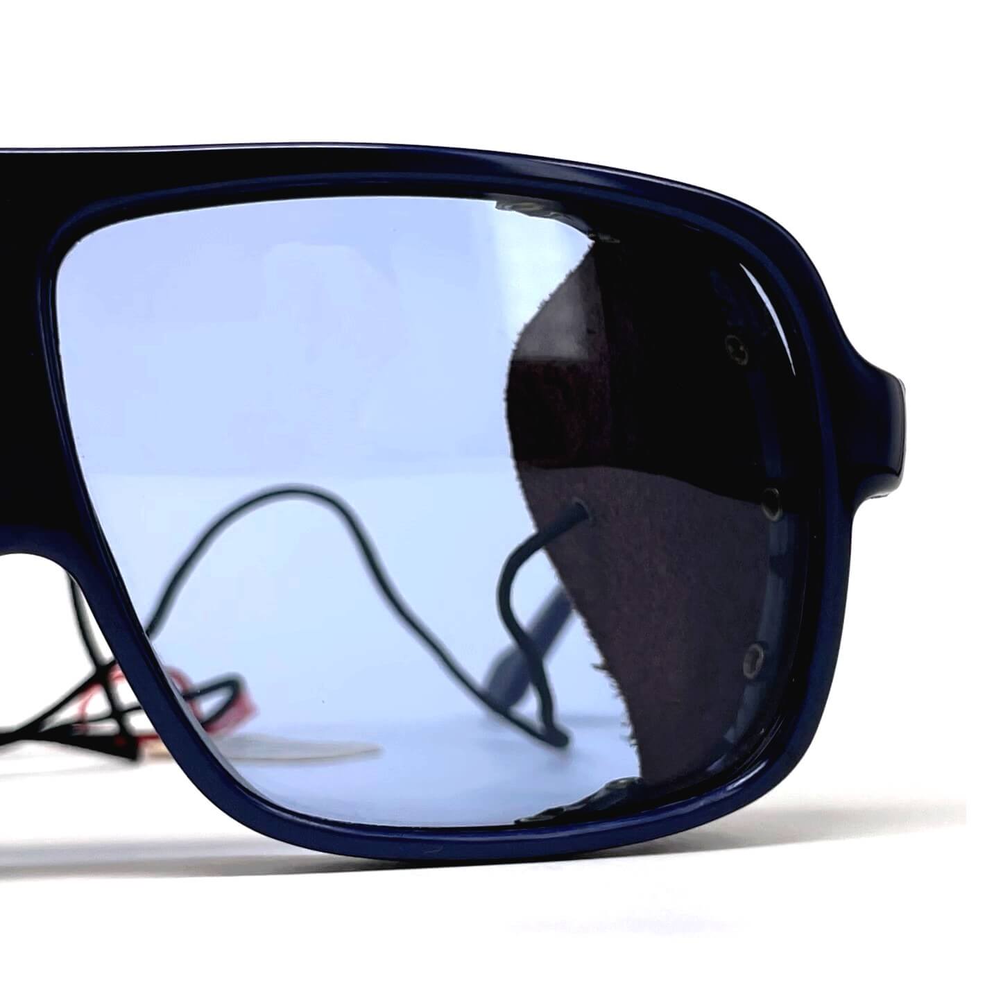 Vintage VUARNET POUILLOUX 600 Skivitt blue glacier sports sunglasses
