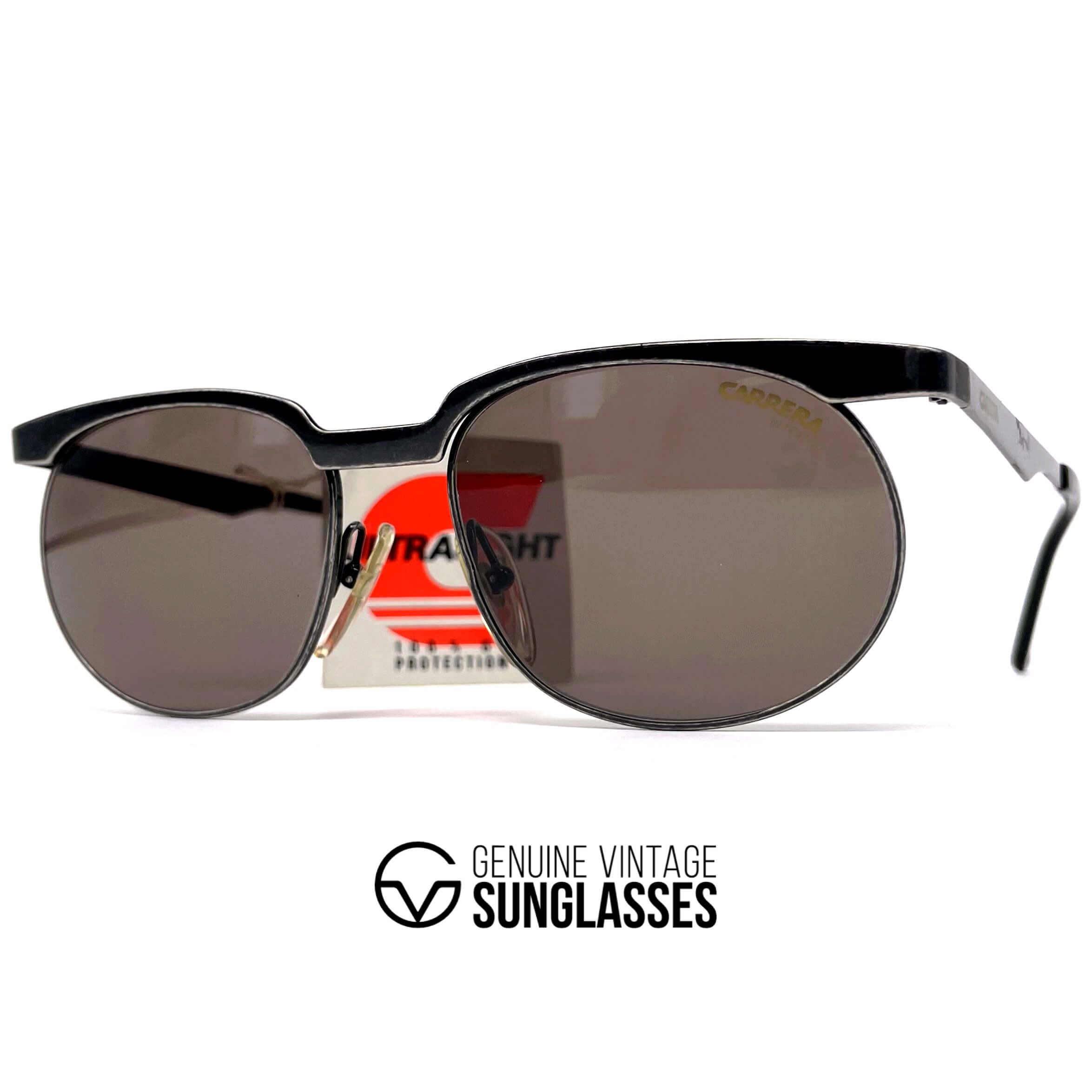 Vintage CARRERA 5476 "Ultrasight" black designer sunglasses