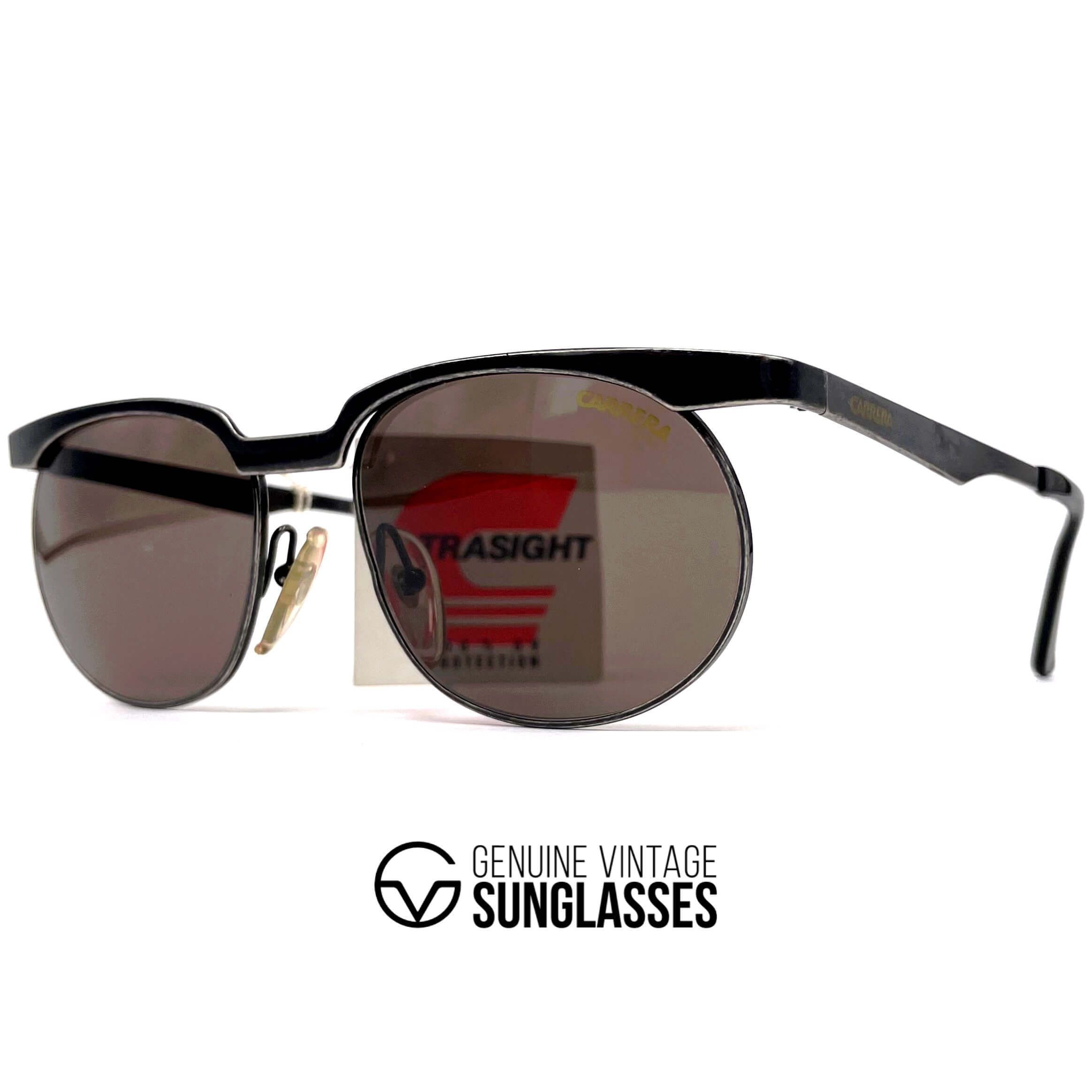 Vintage CARRERA 5476 "Ultrasight" black designer sunglasses