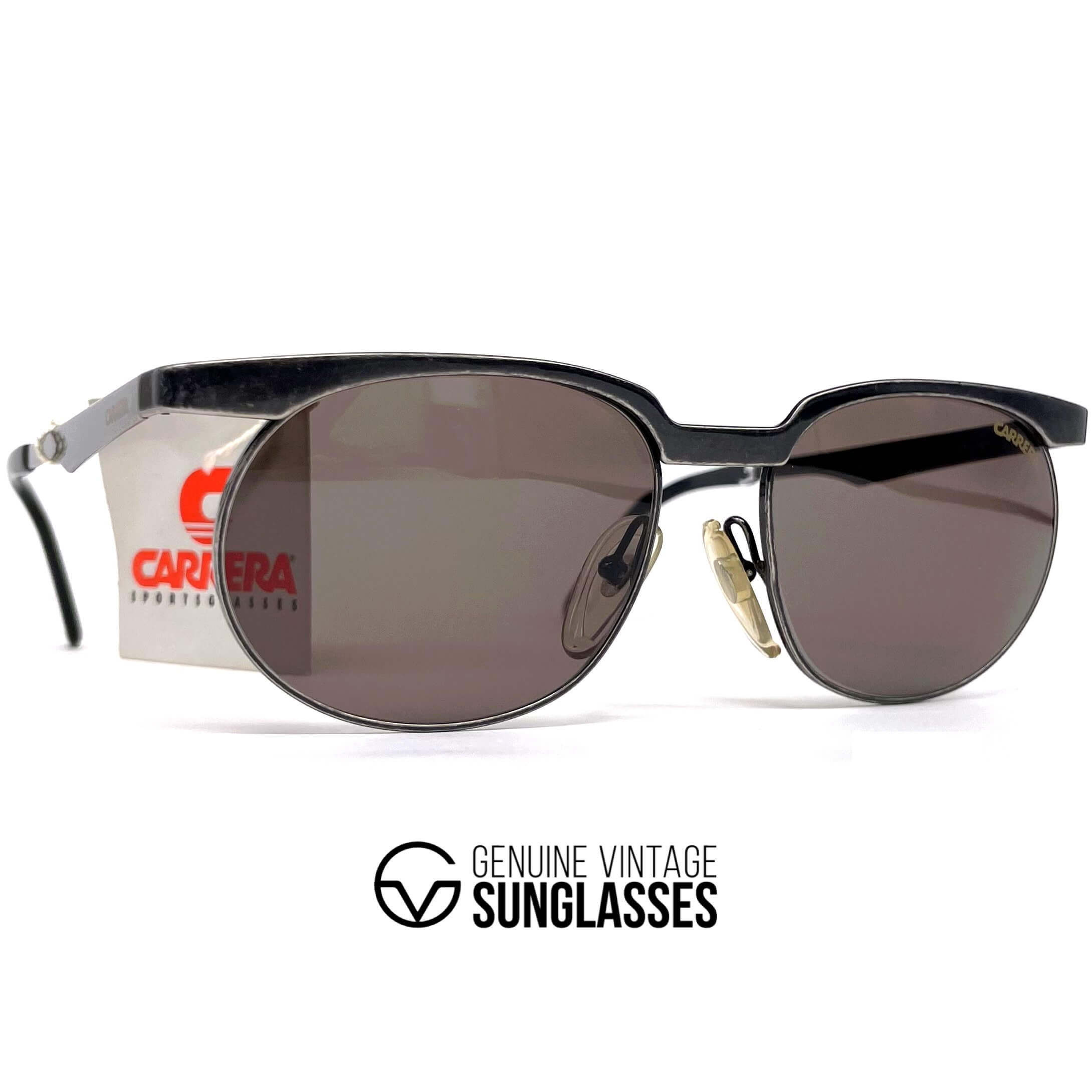 Vintage CARRERA 5476 "Ultrasight" black designer sunglasses