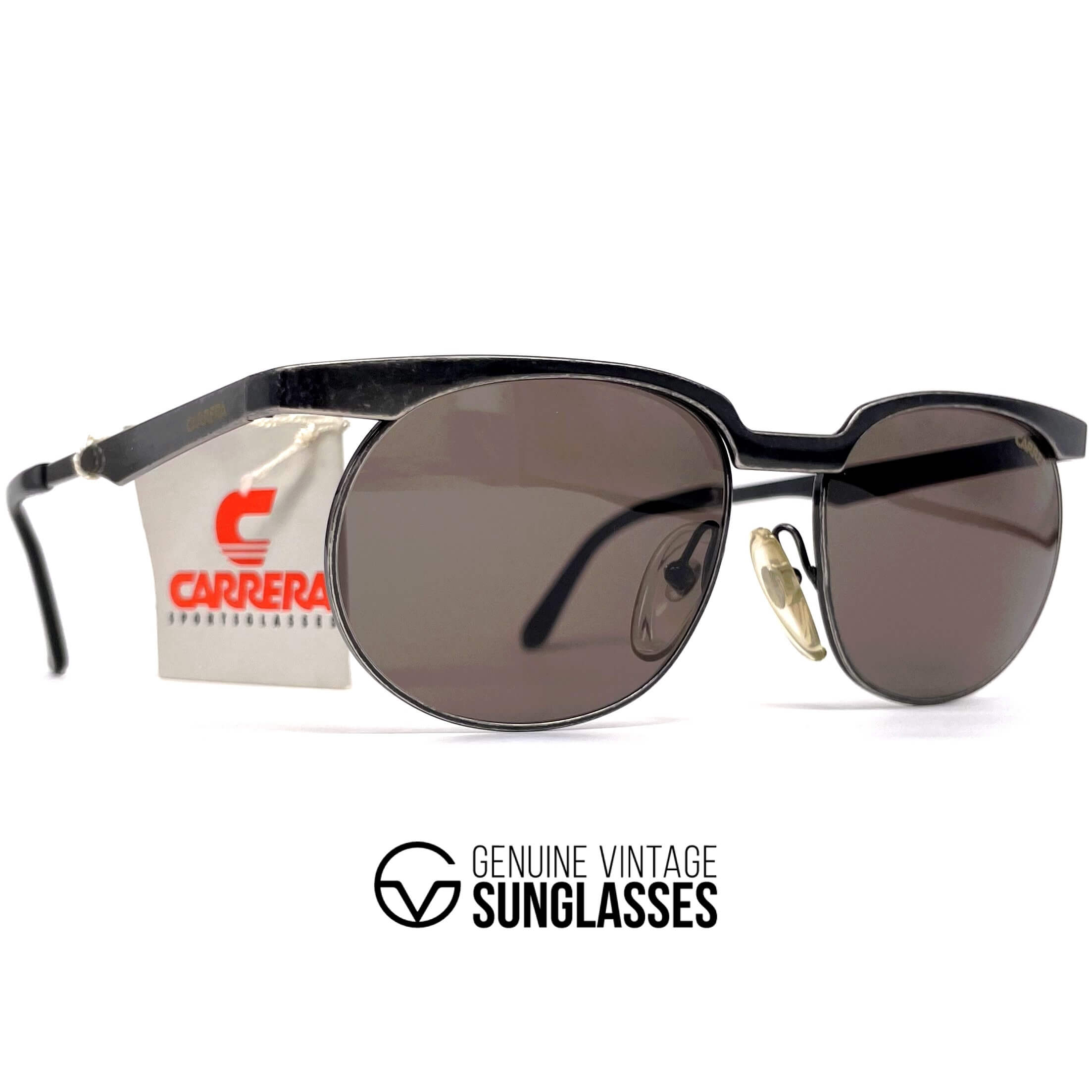 Vintage CARRERA 5476 "Ultrasight" black designer sunglasses