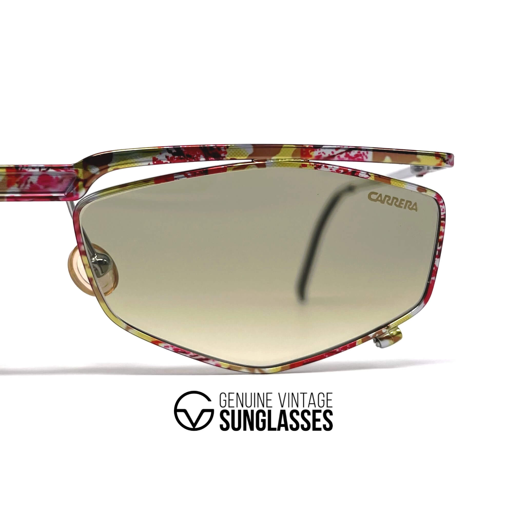 Vintage CARRERA 5546 "C-Vision 400" metal designer sunglasses