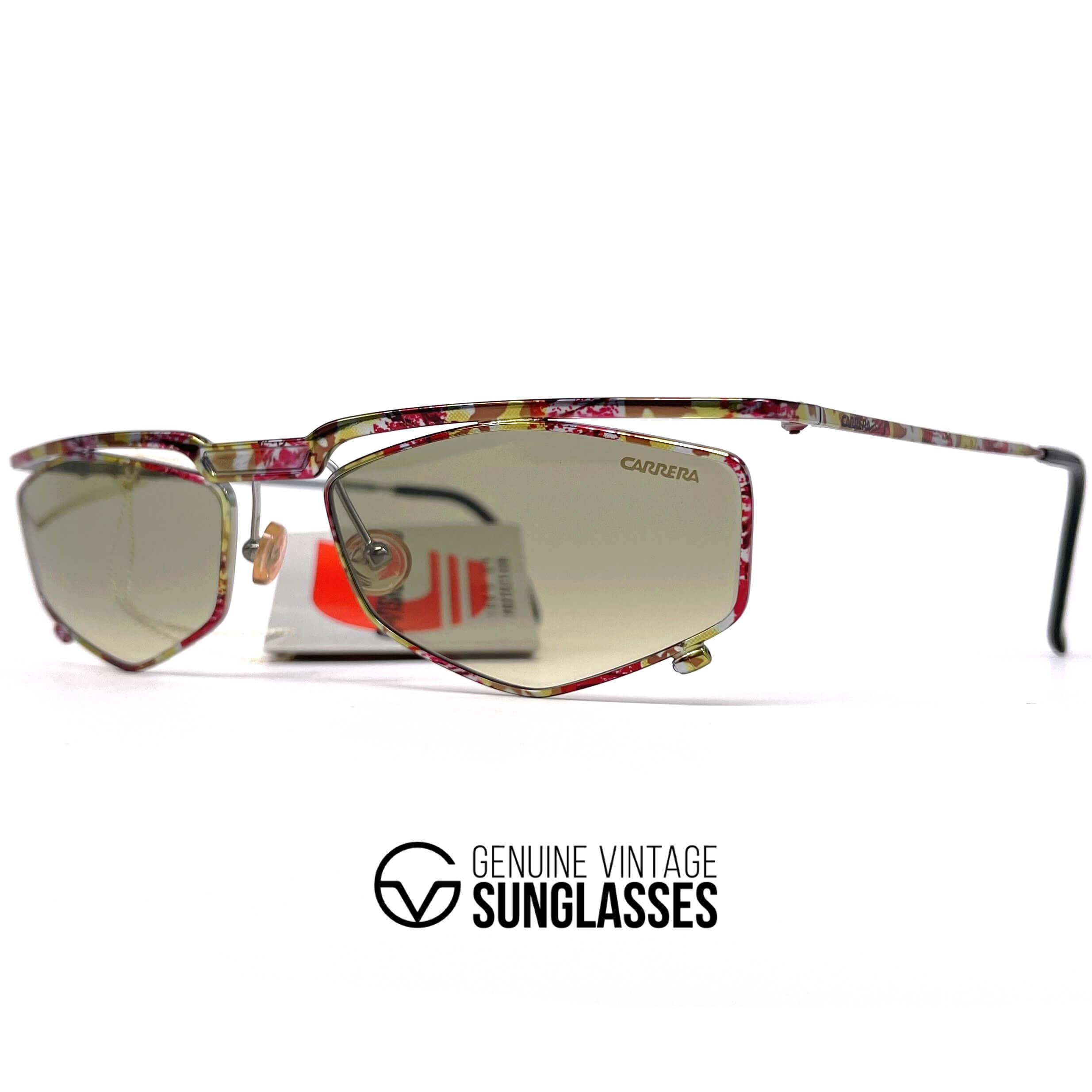 Vintage CARRERA 5546 "C-Vision 400" metal designer sunglasses