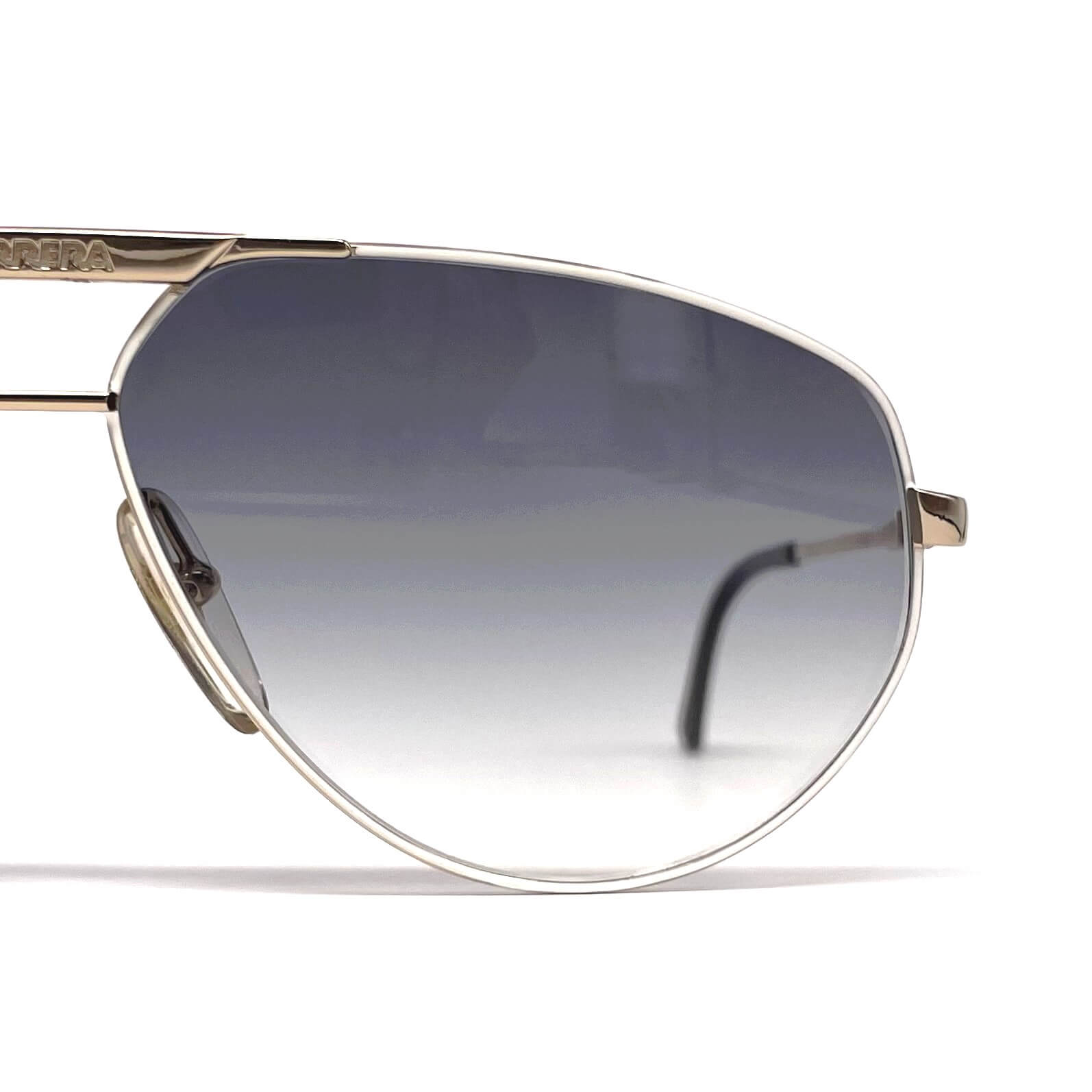Vintage CARRERA 5322 gold grey aviator sunglasses