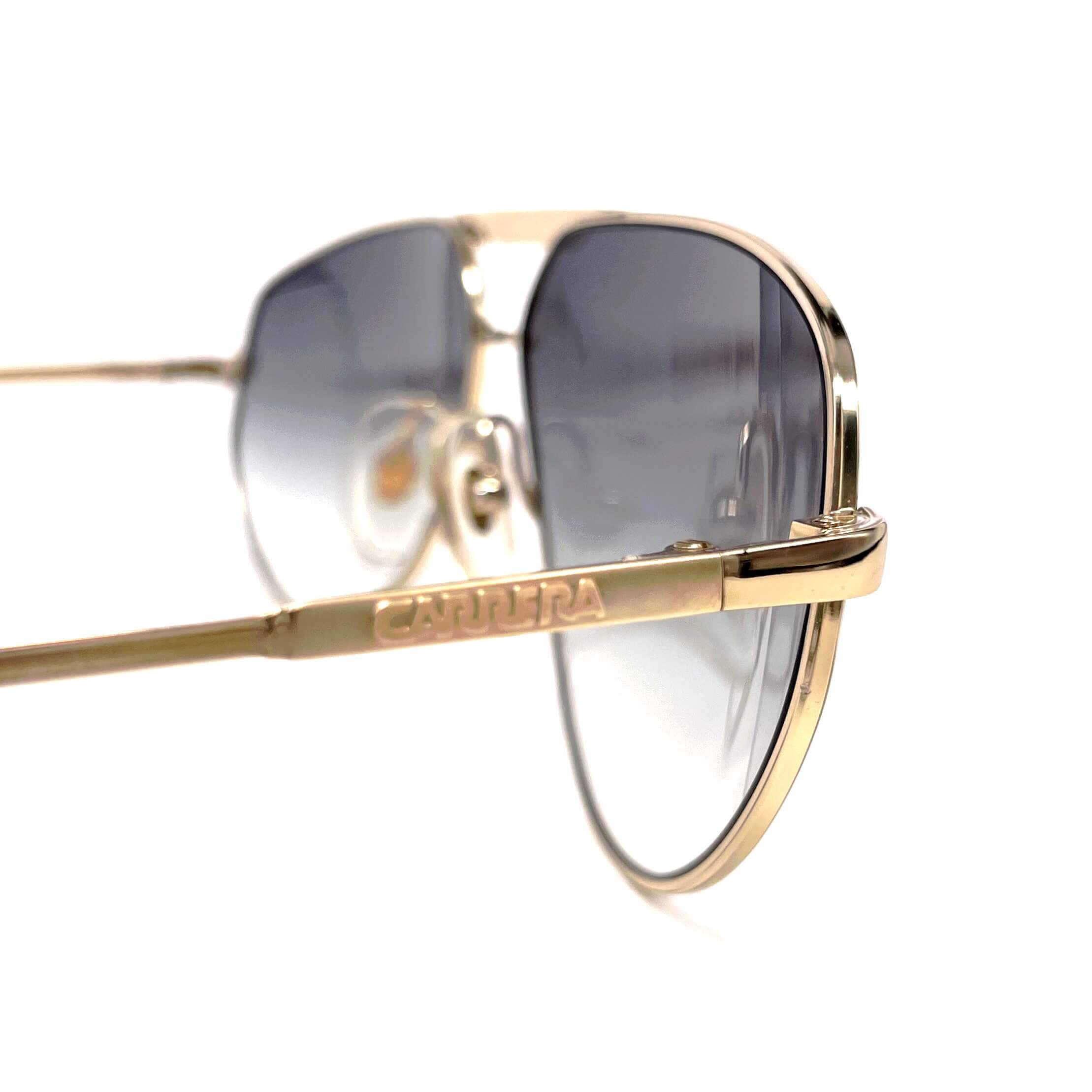 Vintage CARRERA 5322 gold grey aviator sunglasses