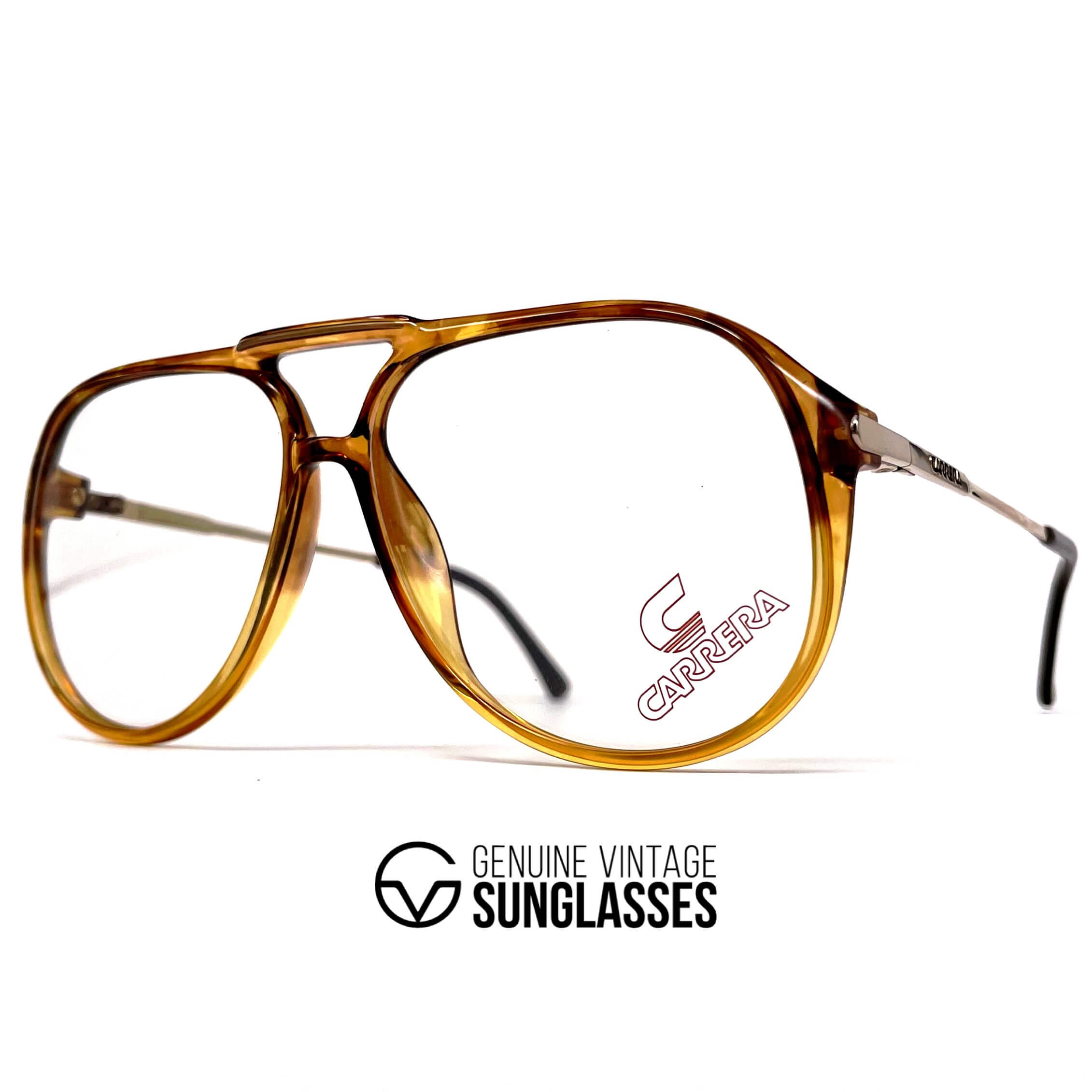 Vintage CARRERA 5321 tortoise crystal glasses frames