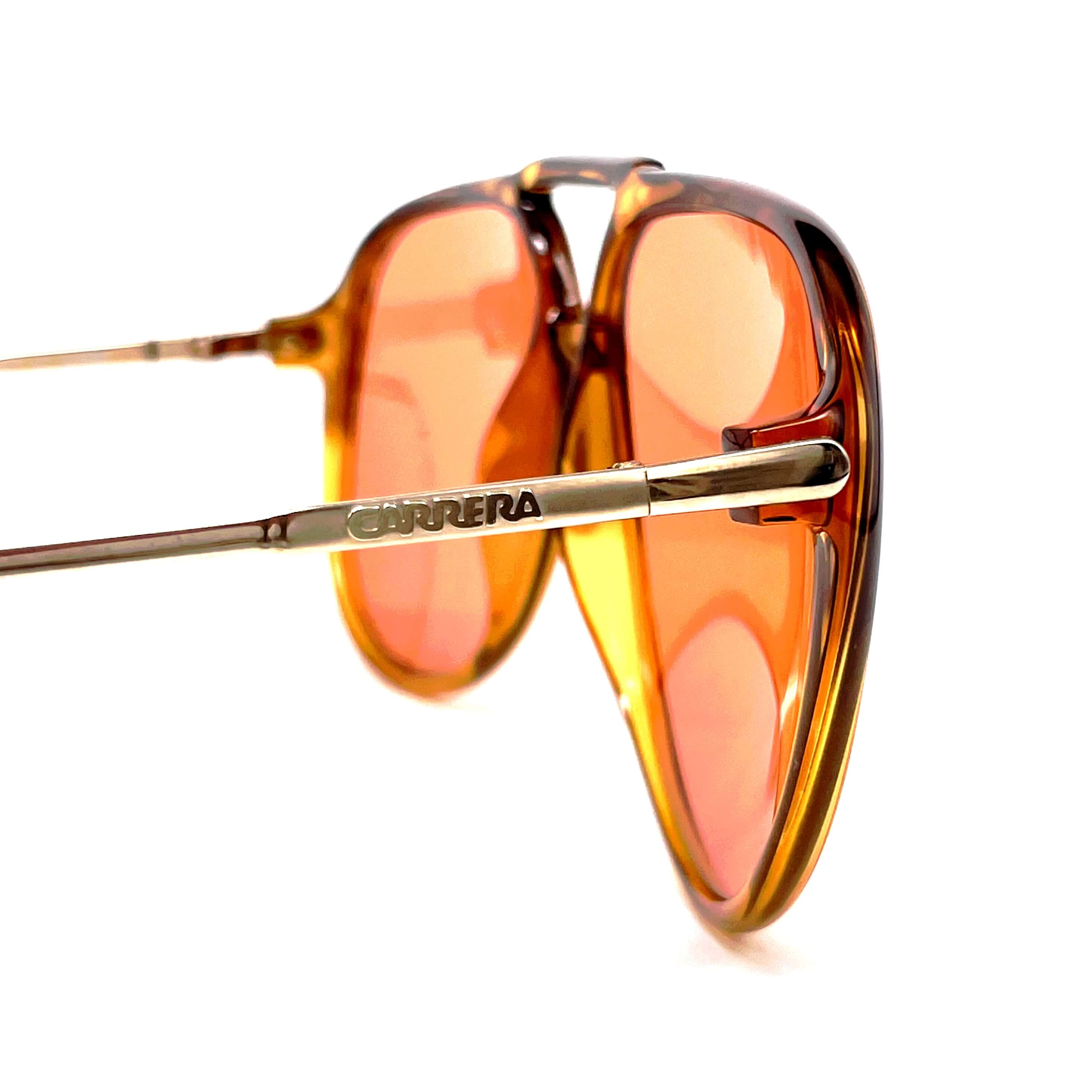 Vintage CARRERA 5321 orange tortoise shell sunglasses