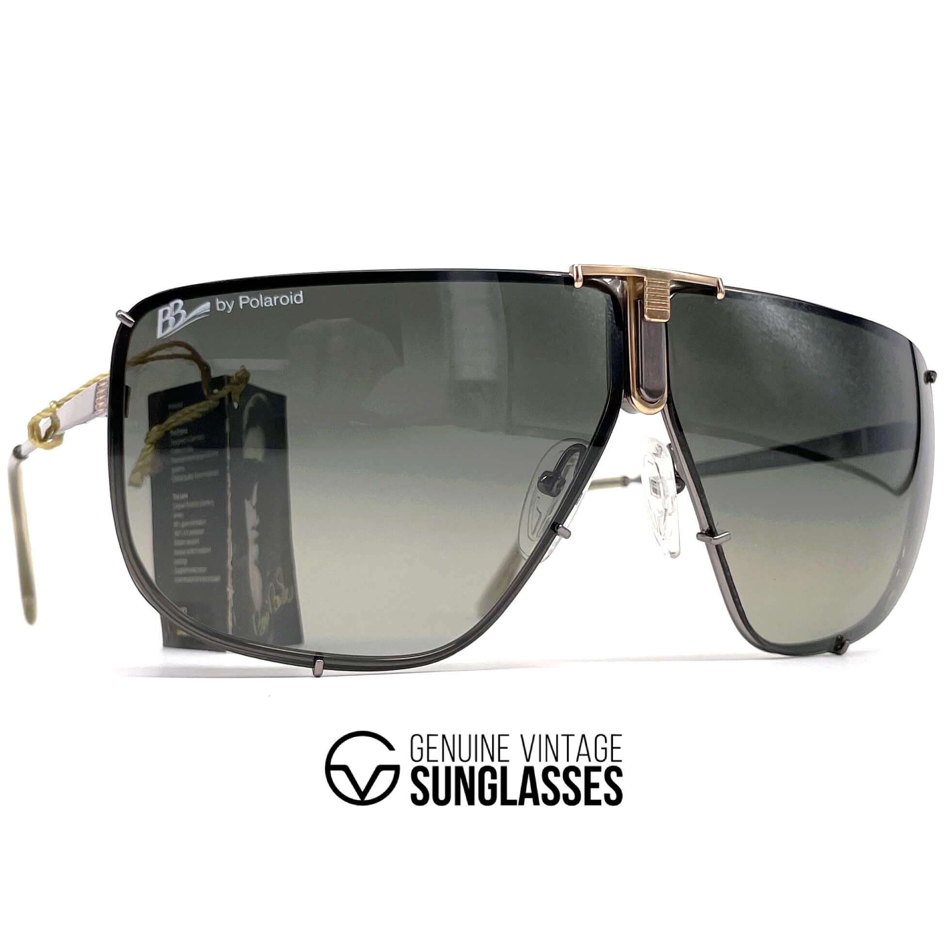 Vintage BORIS BECKER 4804C rare aviator sunglasses