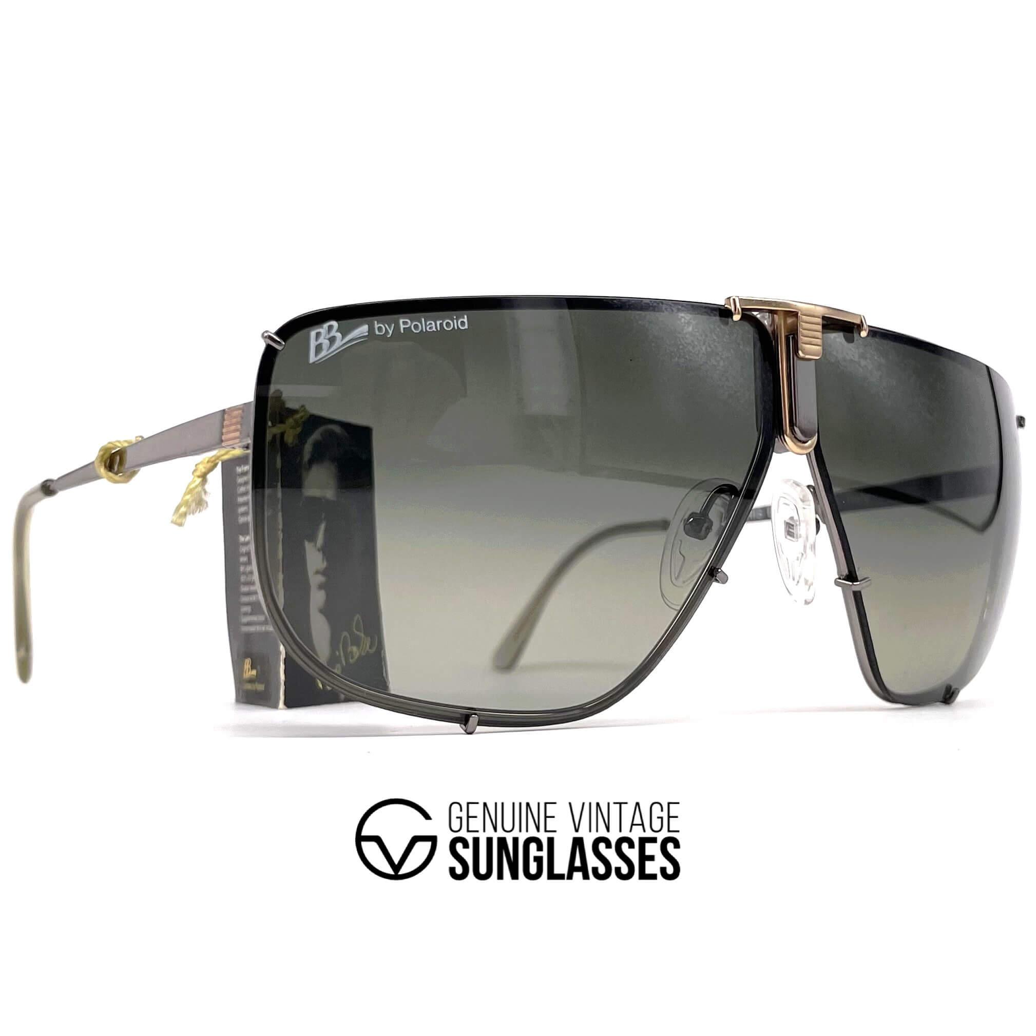 Vintage BORIS BECKER 4804C rare aviator sunglasses