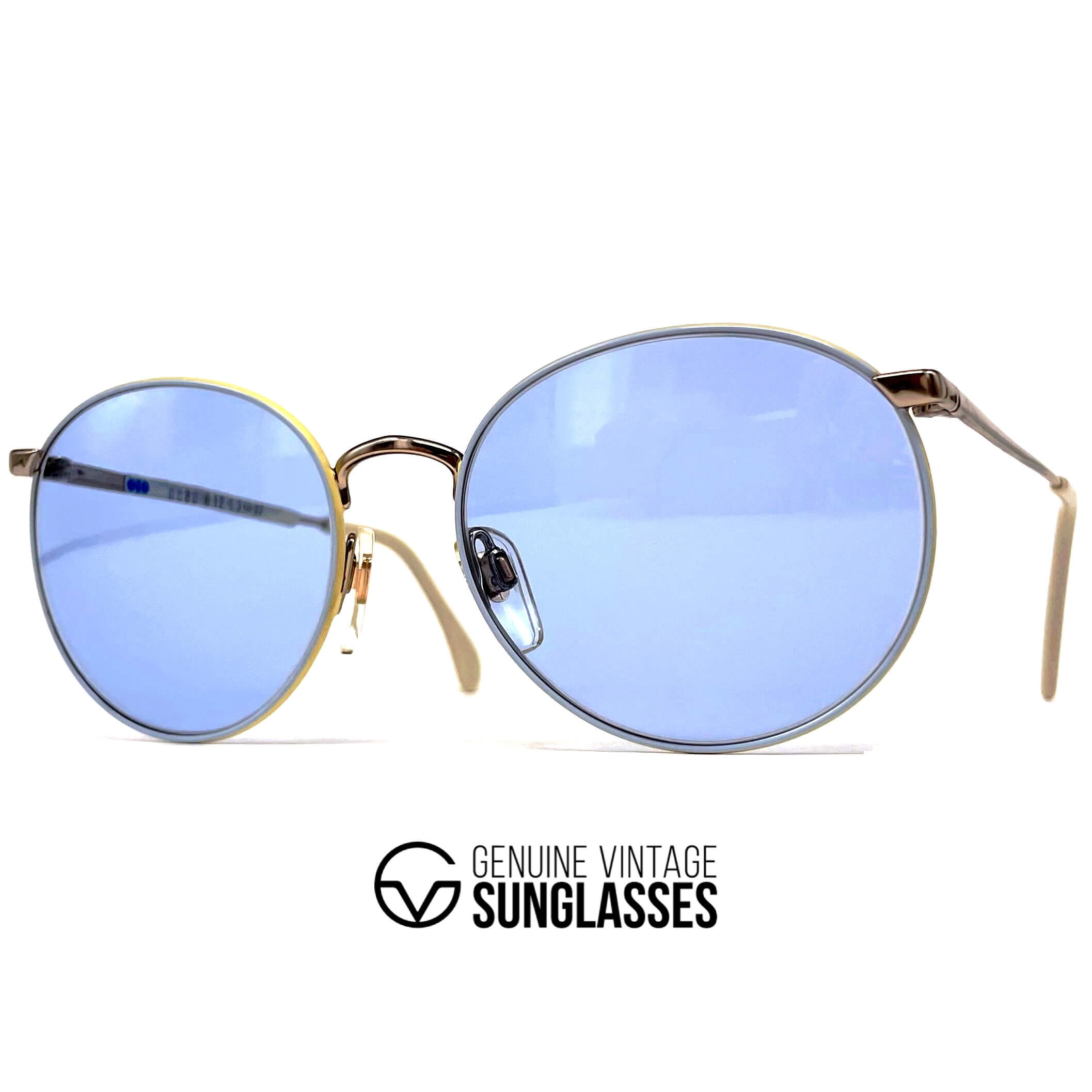 Vintage METZLER 0880 En Vogue designer round sunglasses
