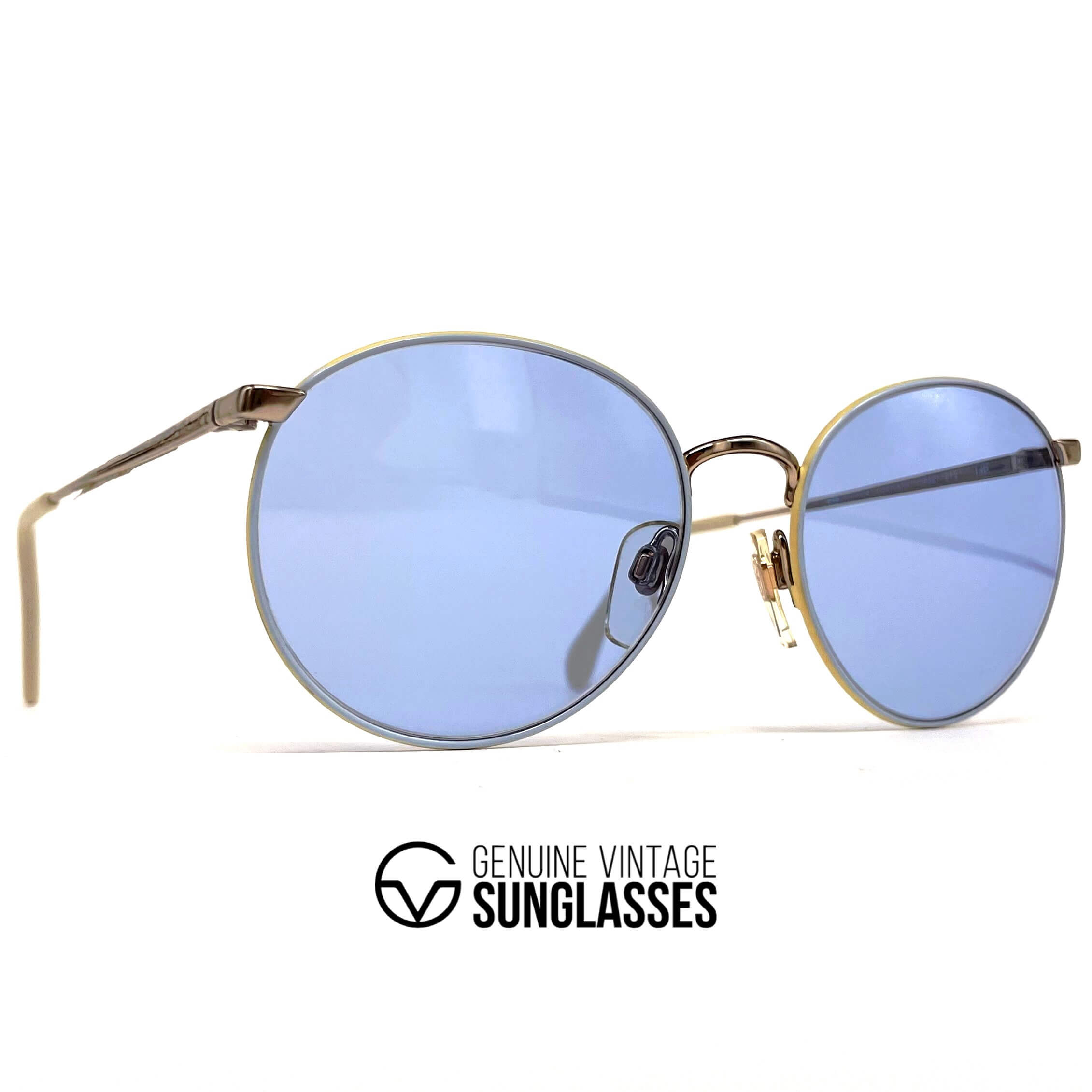 Vintage METZLER 0880 En Vogue designer round sunglasses