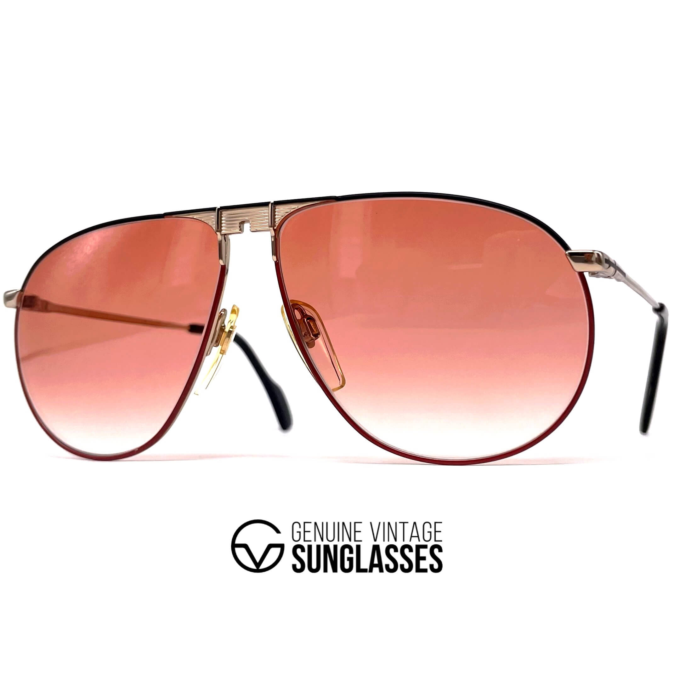 Vintage METZLER 0892 Top Ten aviator rare aviator sunglasses