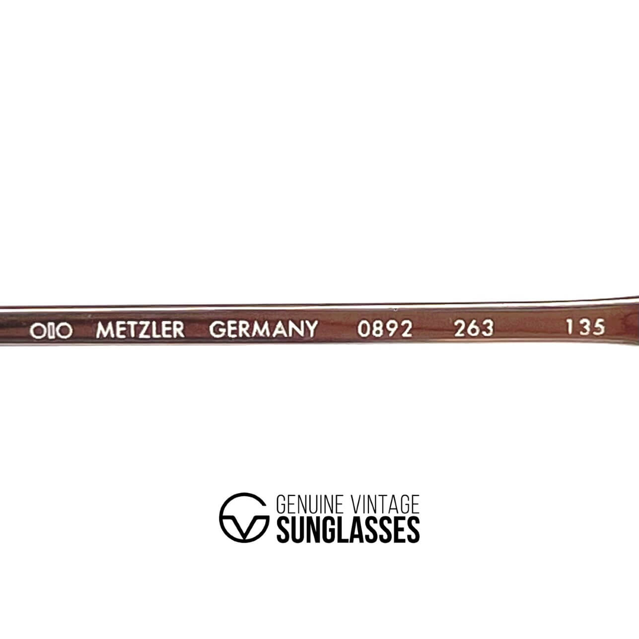 Vintage METZLER 0892 Top Ten aviator rare aviator sunglasses