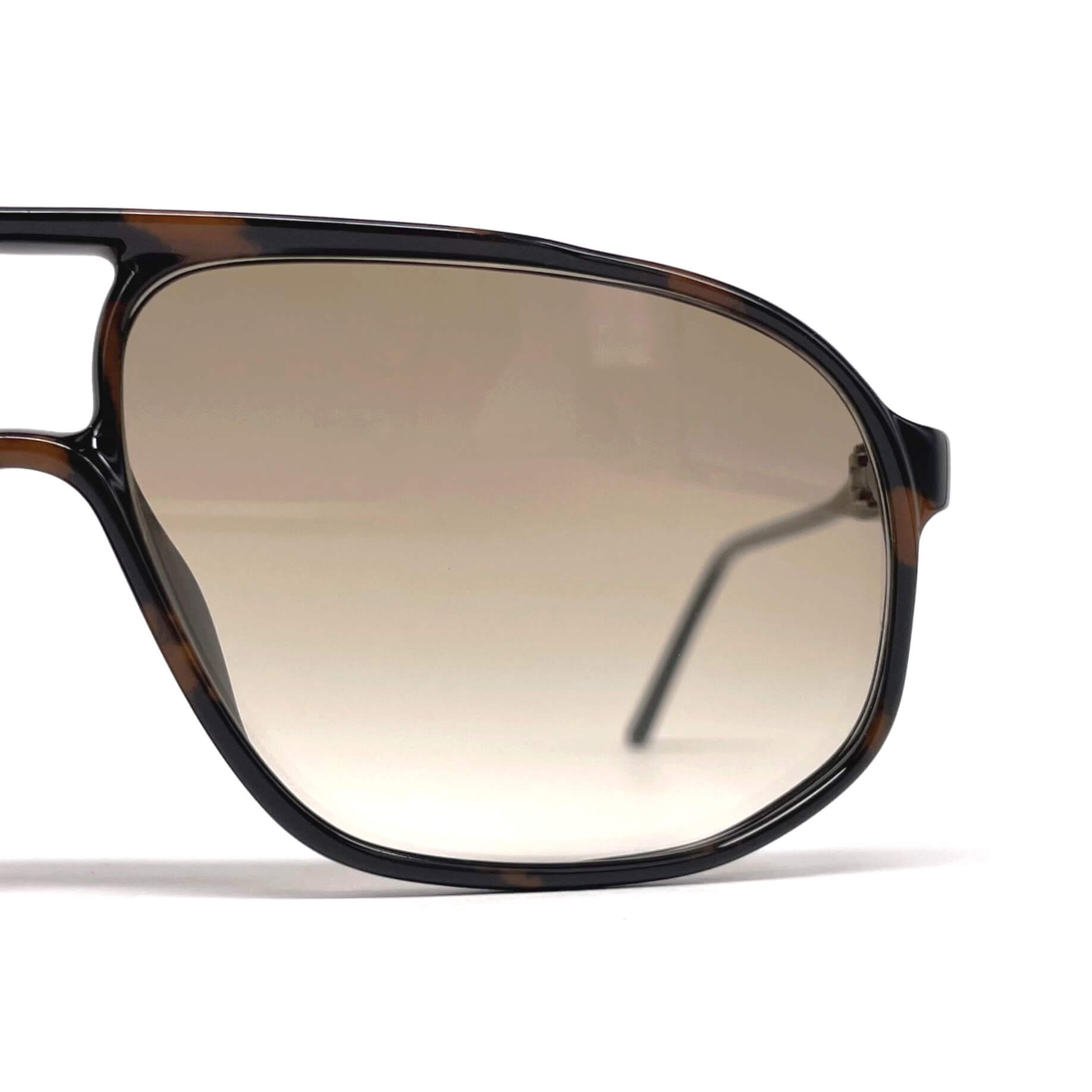 Vintage CARRERA 5325 havana aviator designer sunglasses