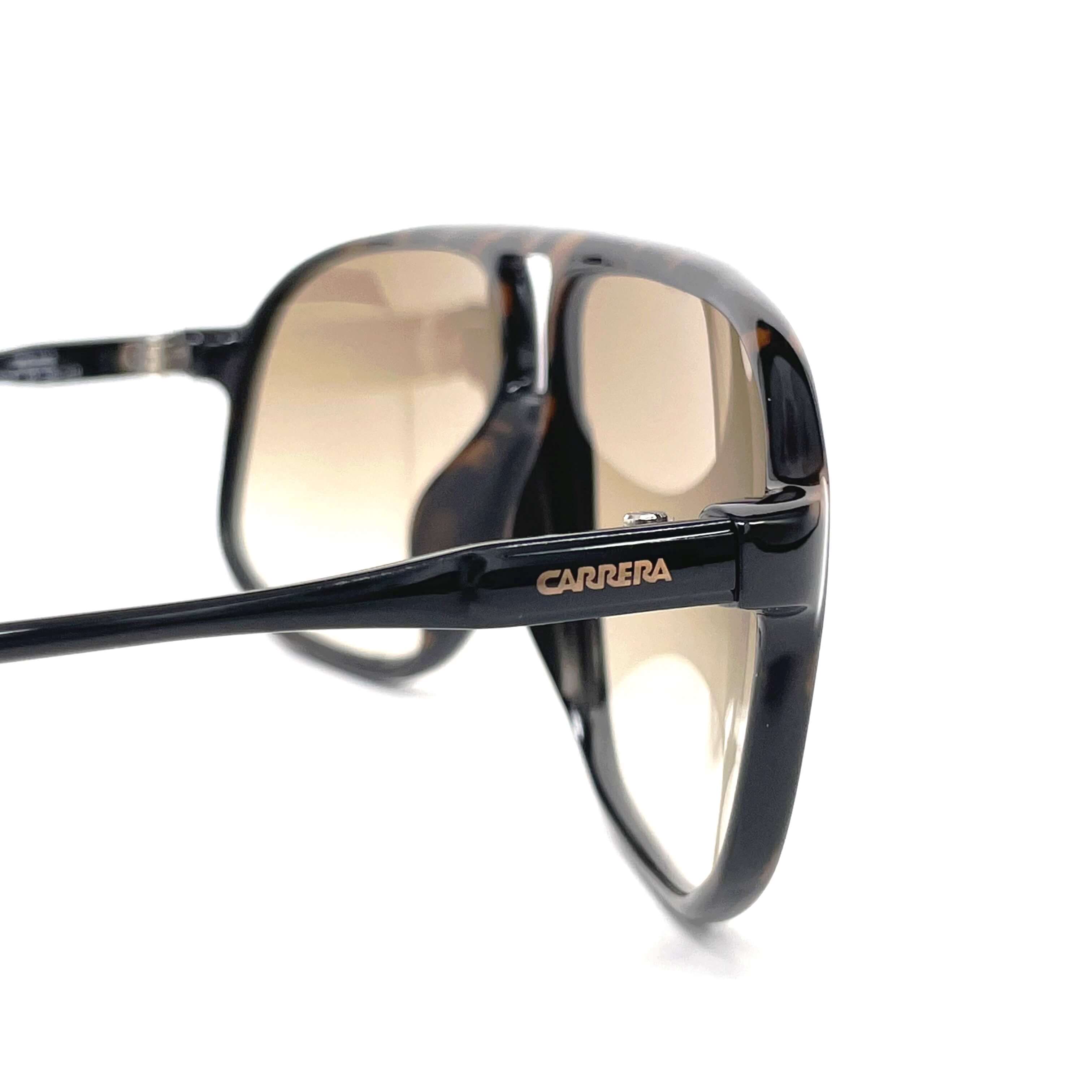 Vintage CARRERA 5325 havana aviator designer sunglasses
