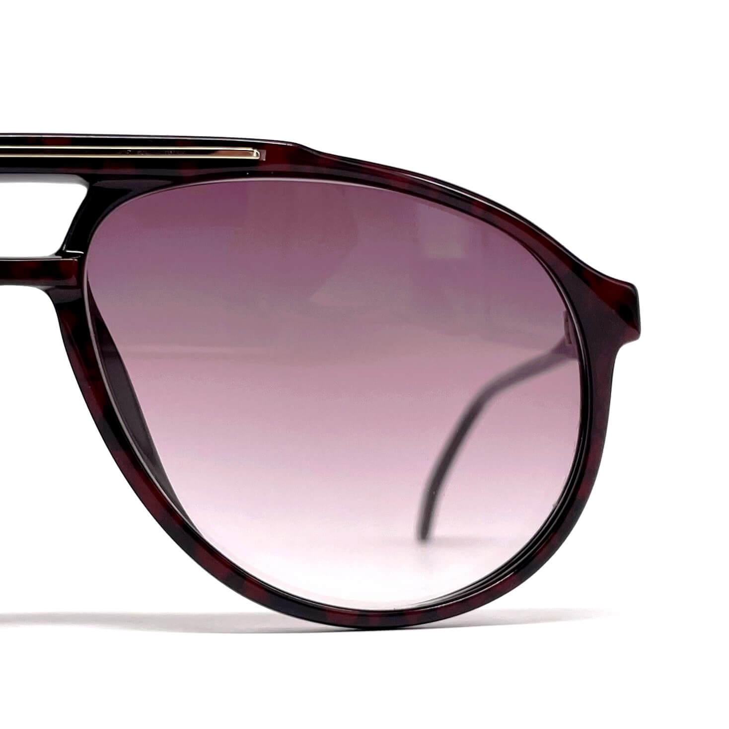 Vintage CARRERA 5345 black aviator designer sunglasses